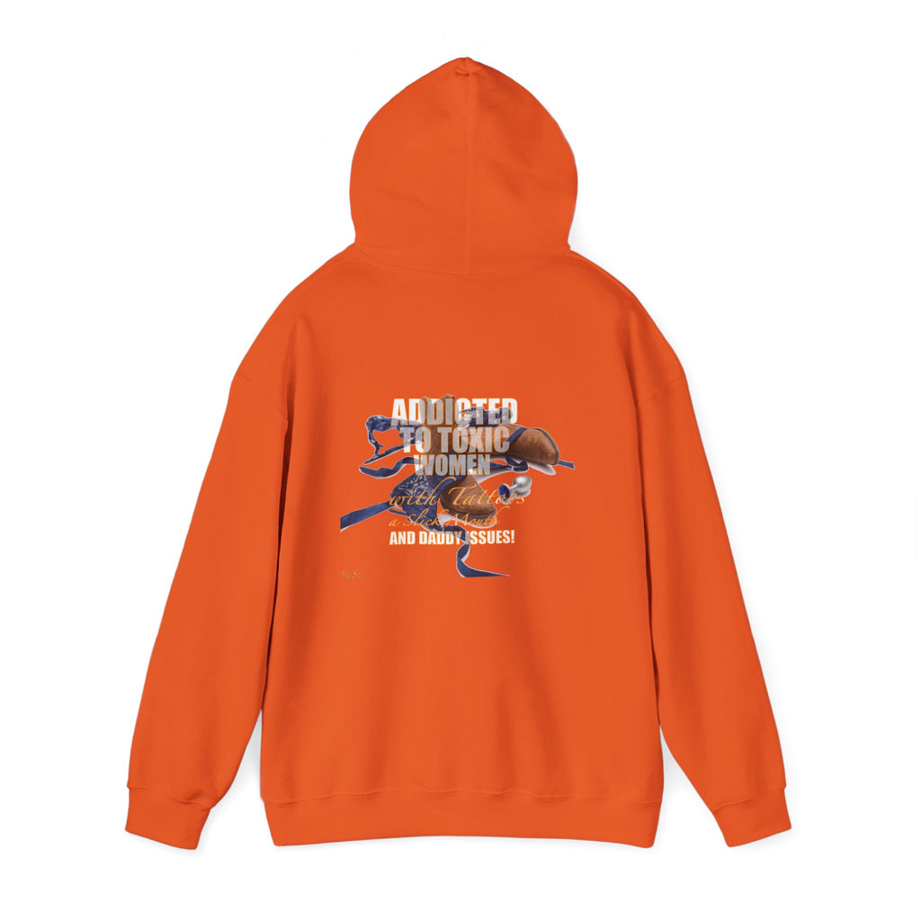 Addicted | Yes Sir Hoodie | Recovering Addict Graphic Hoodie