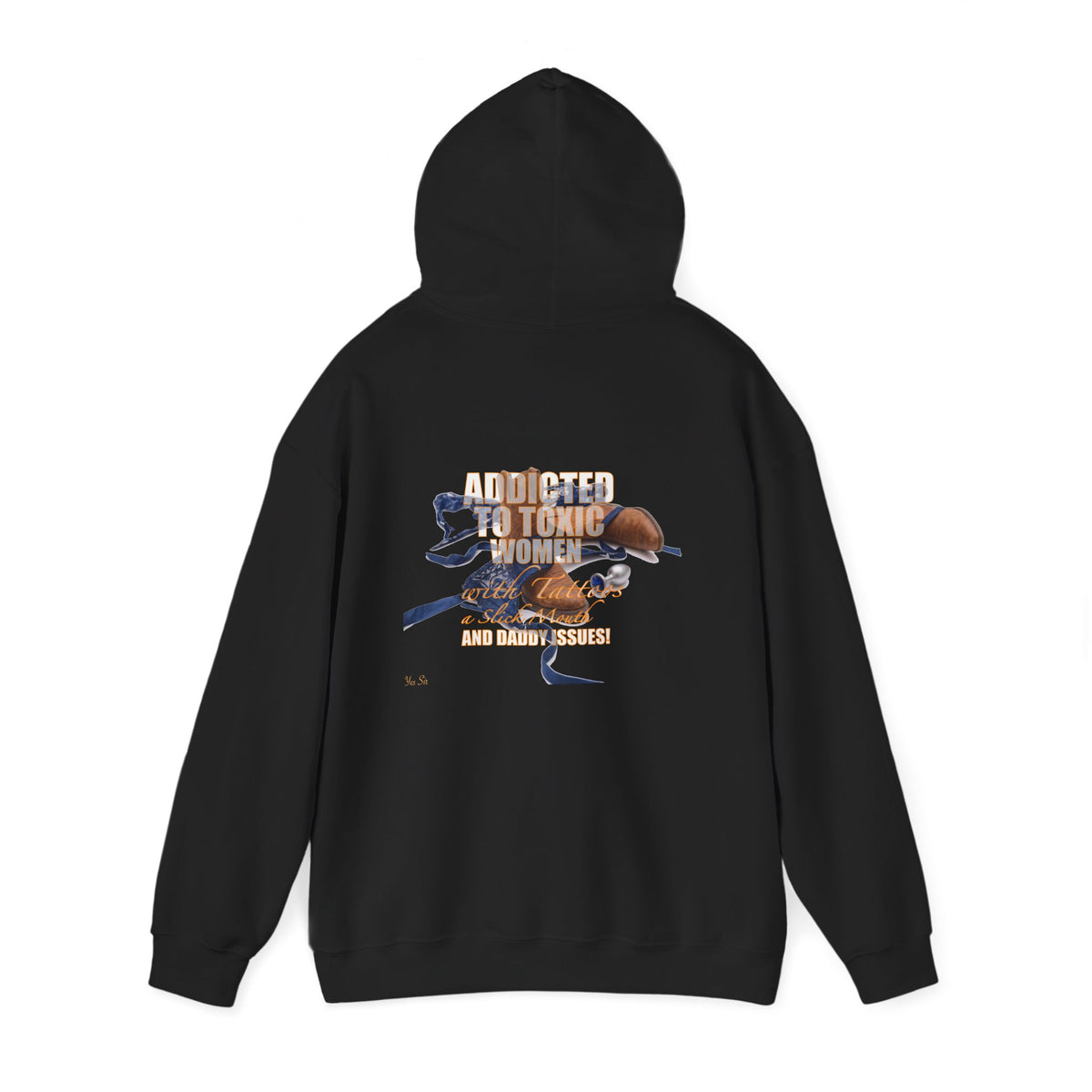 Addicted | Yes Sir Hoodie | Recovering Addict Graphic Hoodie