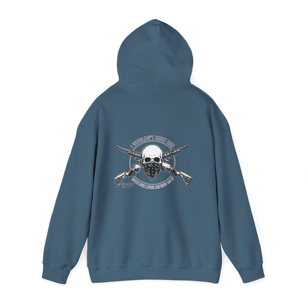 Protective Dad Lever Action - Hoodie | Here’s Your Warning