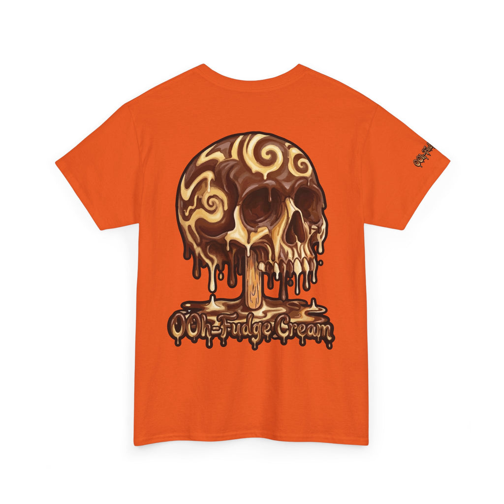 Skullcream-Ooh-Fudge Cream T-Shirt | Colorful Drip Graphic Tee