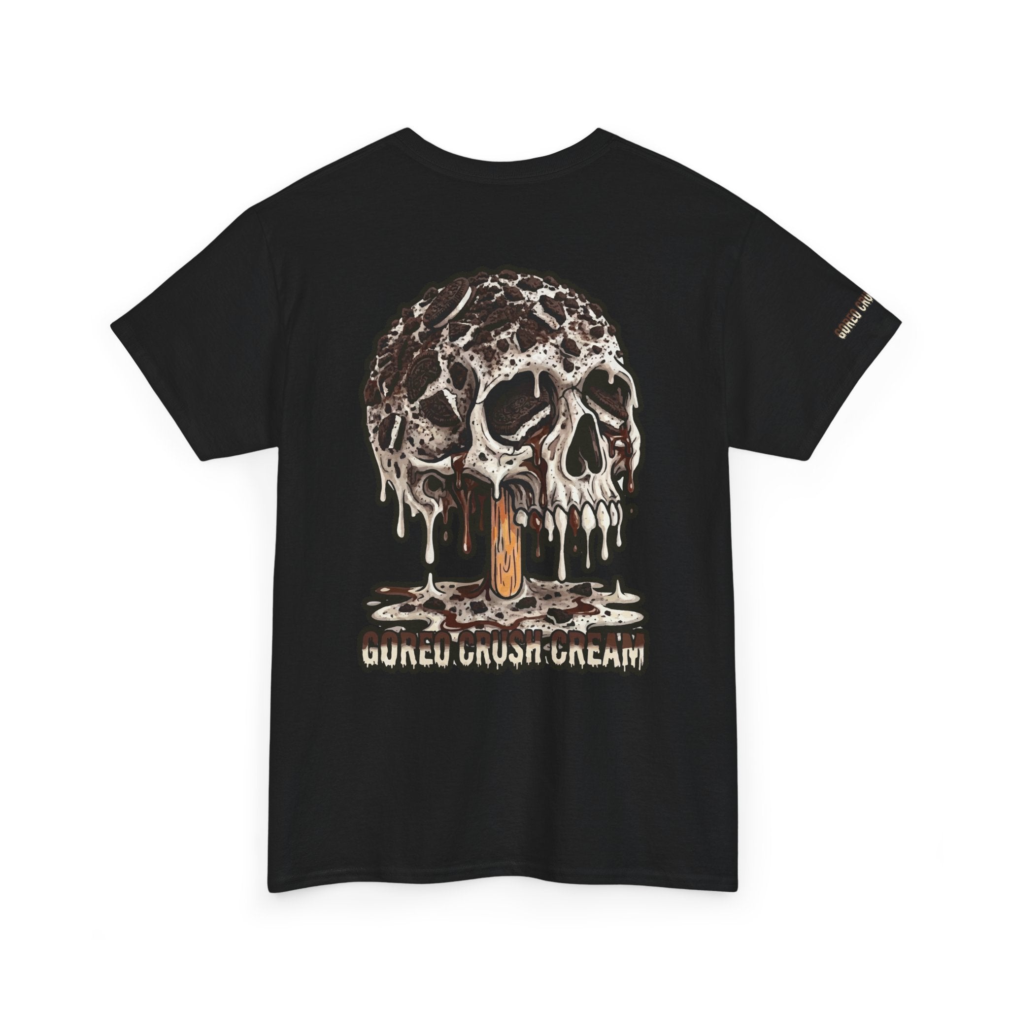 Skullcream-Goreo Crush Cream T-Shirt | Colorful Drip Graphic Tee