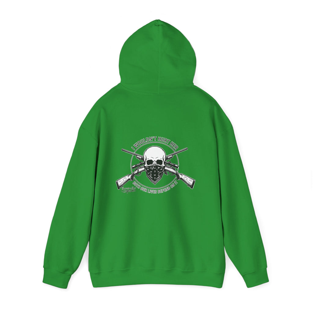 Protective Dad Rifle - Hoodie | Here’s Your Warning