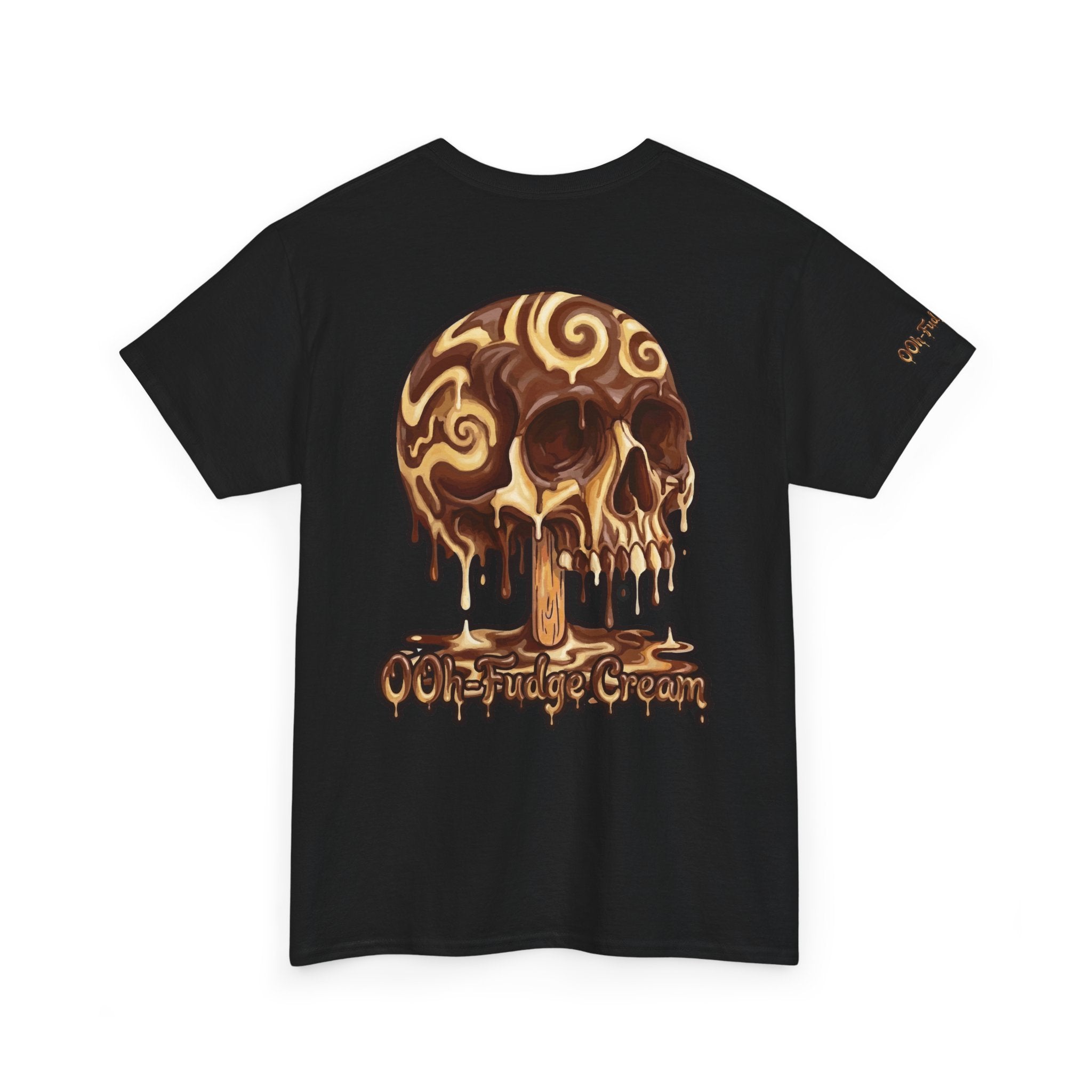 Skullcream-Ooh-Fudge Cream T-Shirt | Colorful Drip Graphic Tee