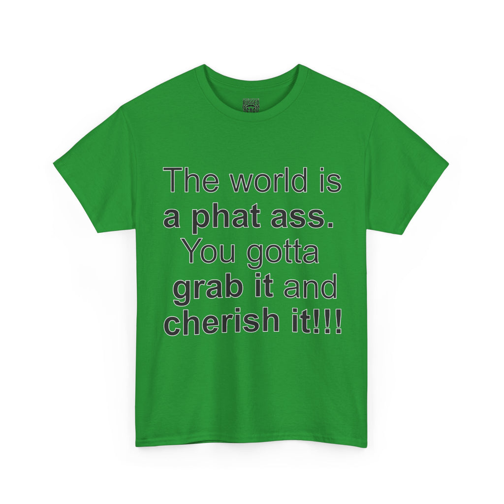 The World | Yes Sir T Shirt | Cherish It Graphic T Shirt