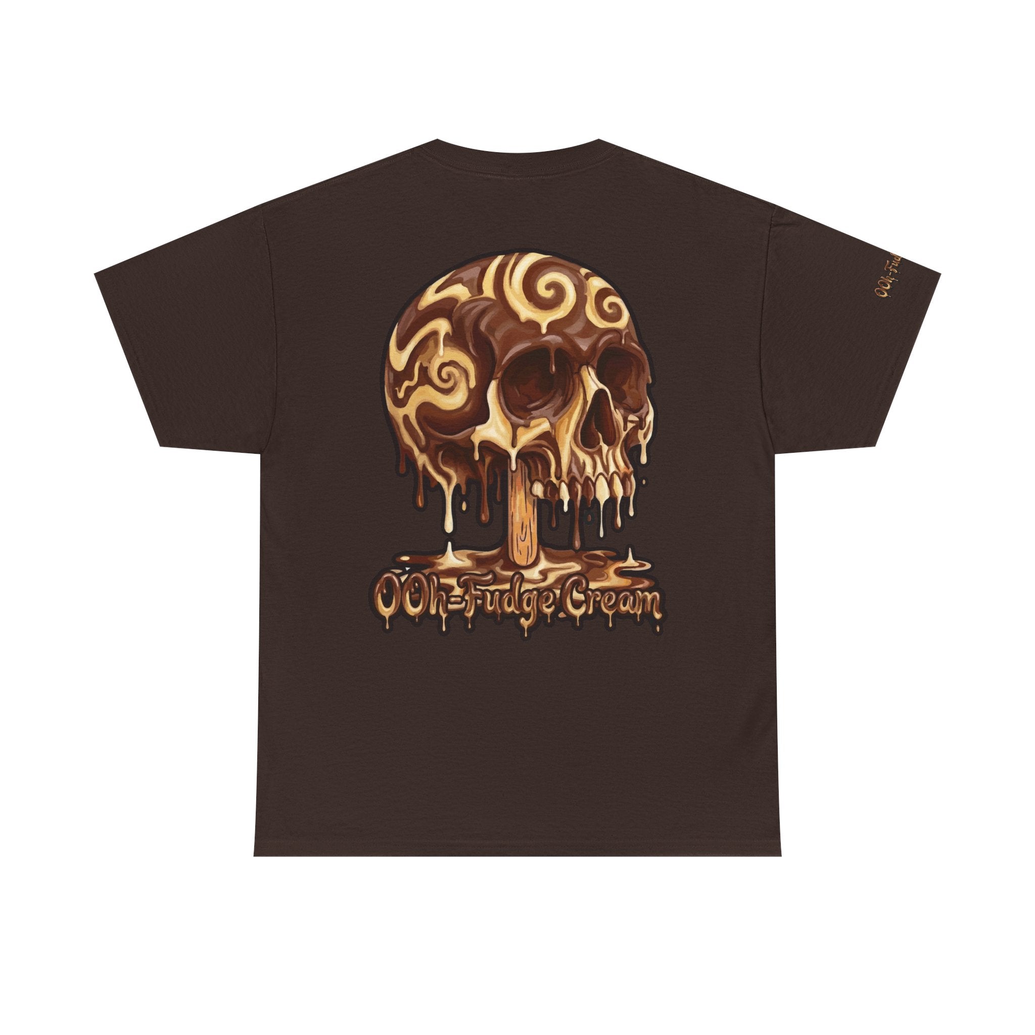 Skullcream-Ooh-Fudge Cream T-Shirt | Colorful Drip Graphic Tee