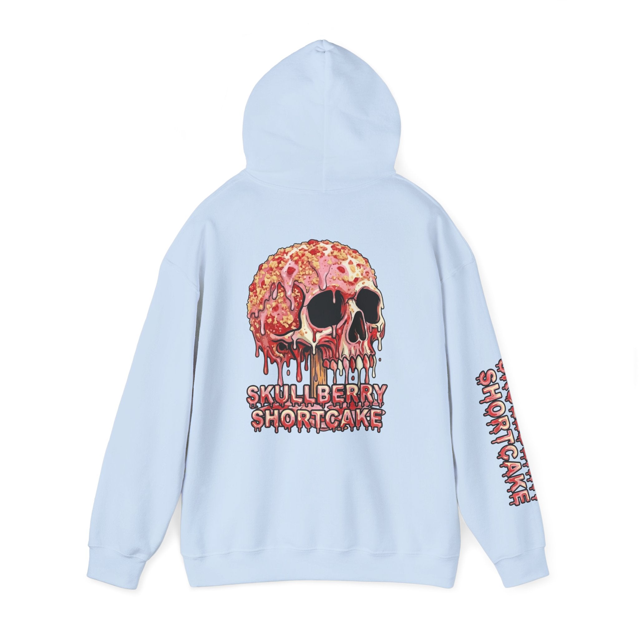 Skullcream-Skullberry Shortcake Hoodie | Dripping Skull Graphic