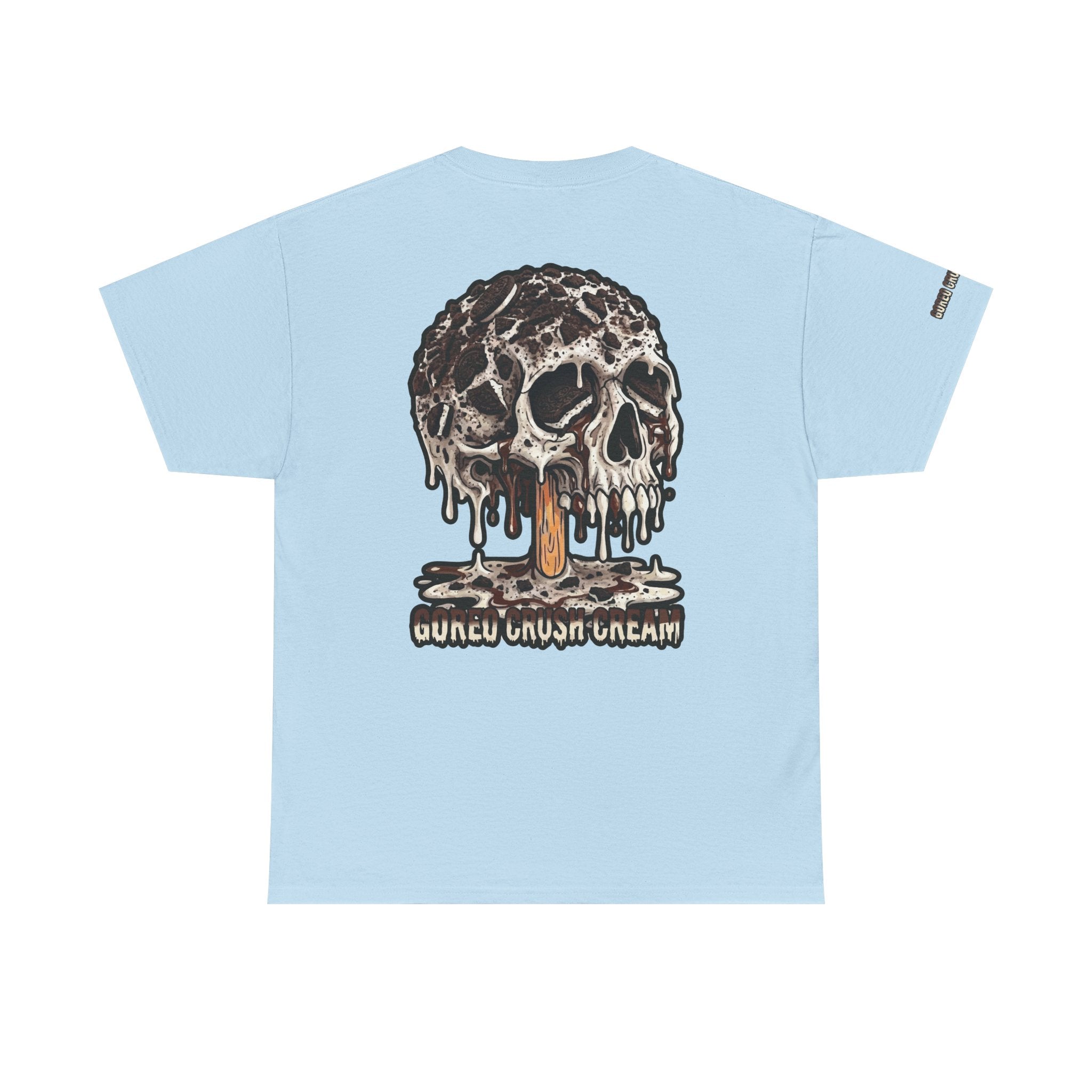 Skullcream-Goreo Crush Cream T-Shirt | Colorful Drip Graphic Tee