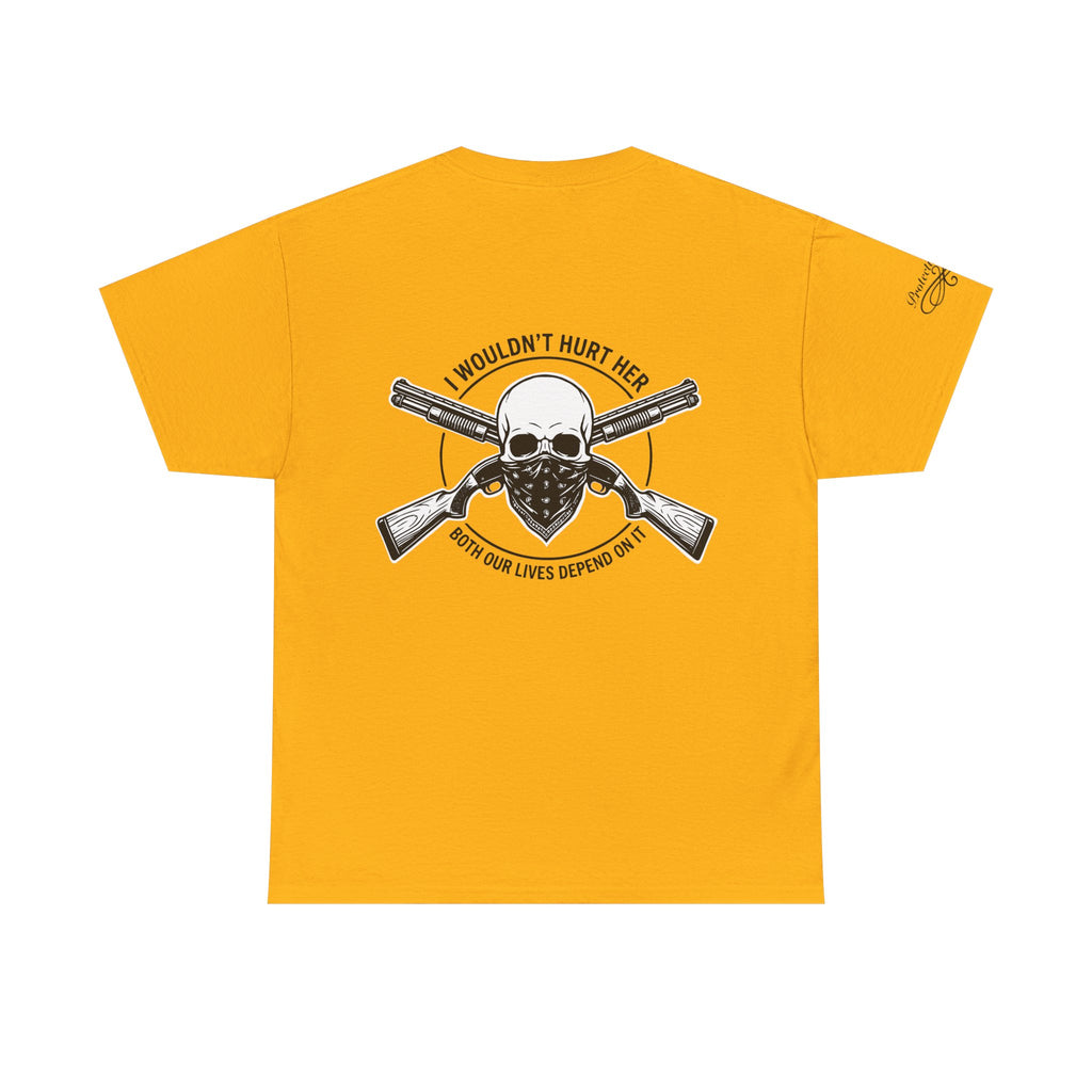 Protective Dad Shotguns T-Shirt | Here’s Your Warning