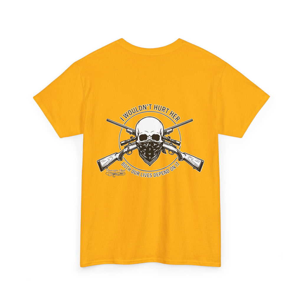 Protective Dad Rifles T-Shirt | Here’s Your Warning