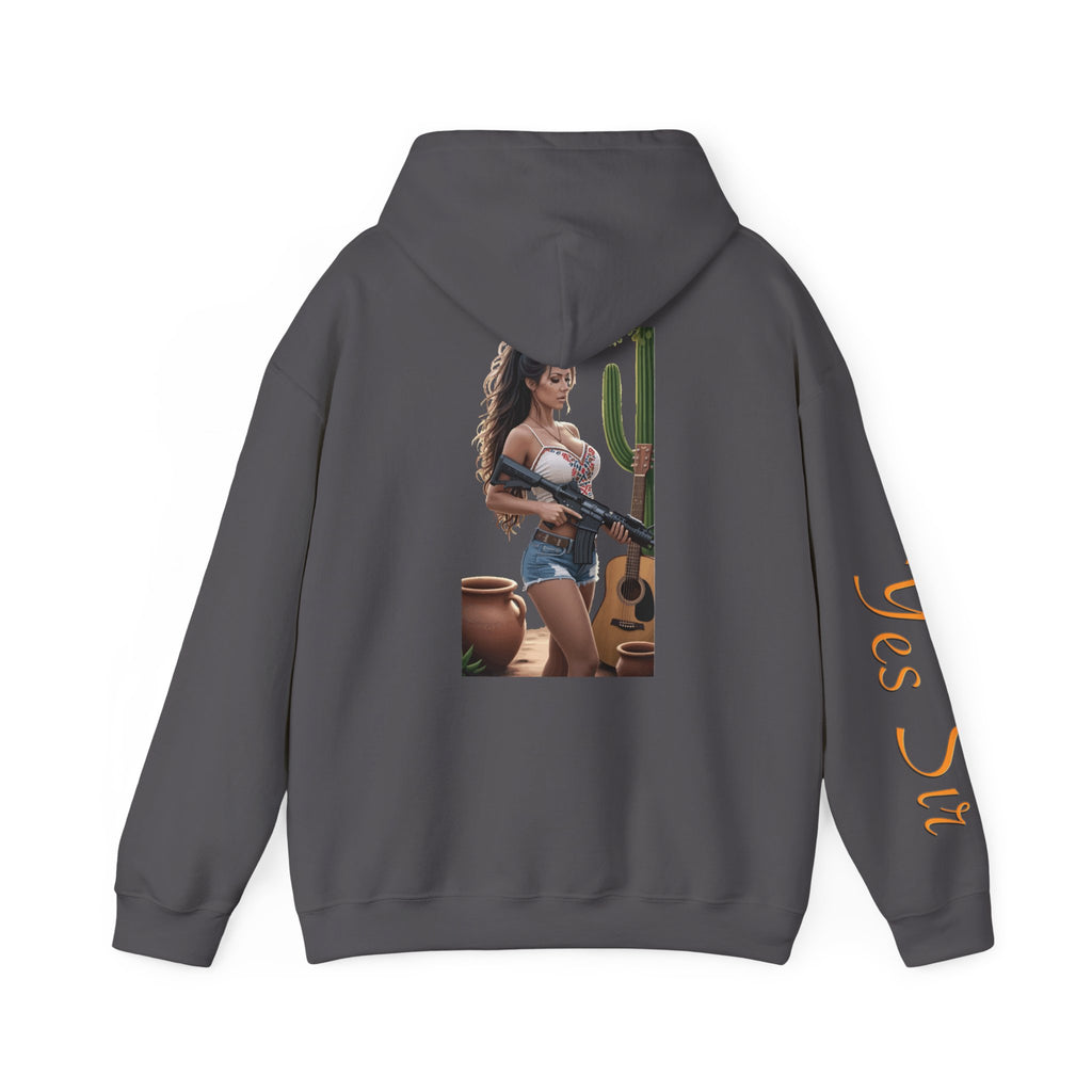 Nice Guitar- Yes Sir Hoodie | Parental Advisory  for the Bearded