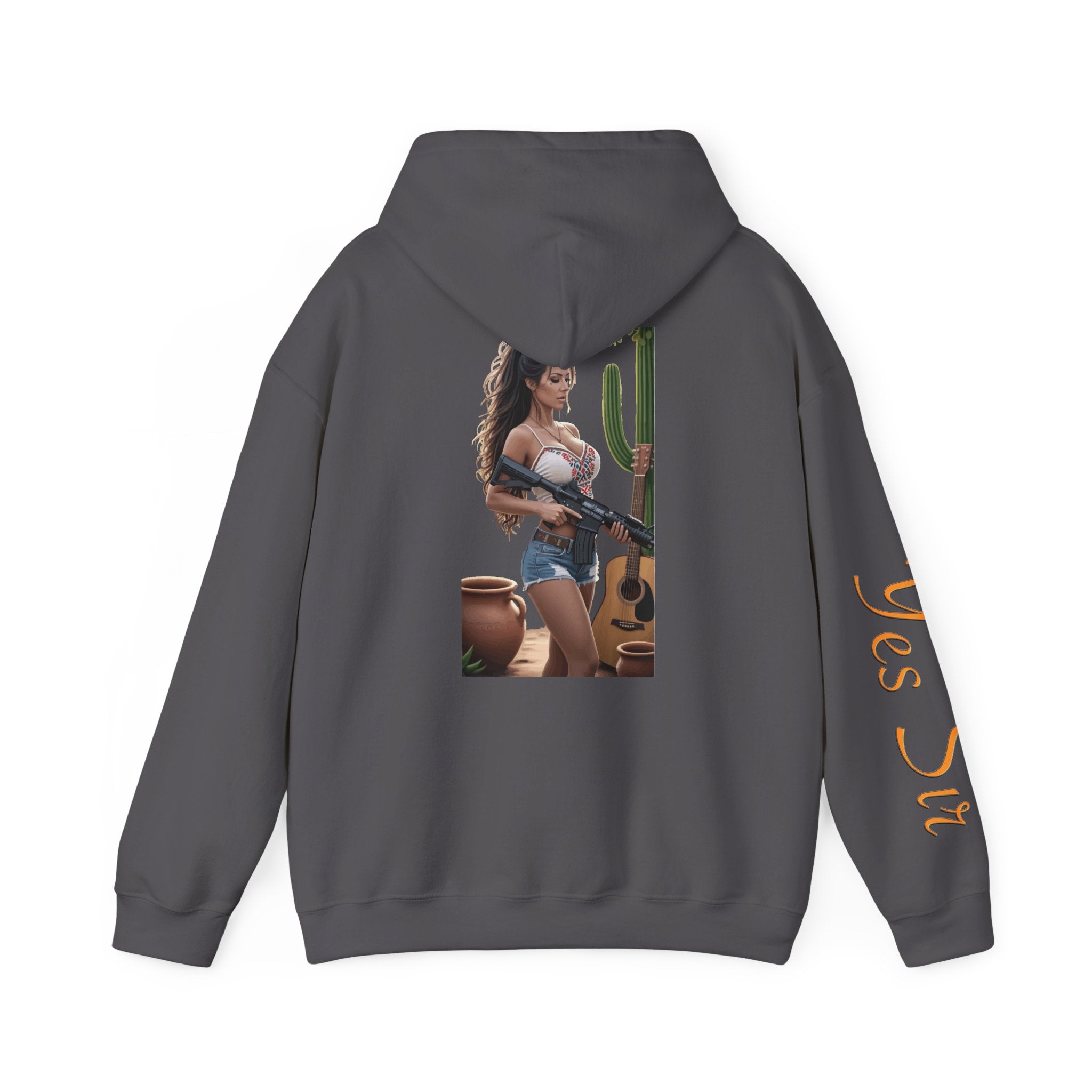 Nice Guitar- Yes Sir Hoodie | Parental Advisory  for the Bearded