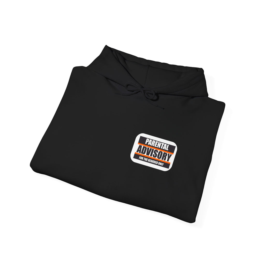 Attitude! Yes Sir Hoodie | Parental Advisory  for the Bearded