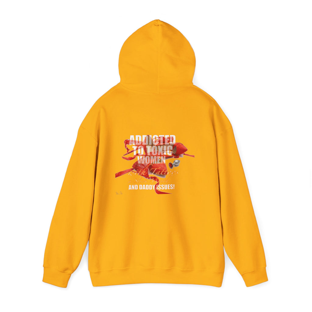 Addicted | Yes Sir Hoodie | Recovering Addict Graphic Hoodie