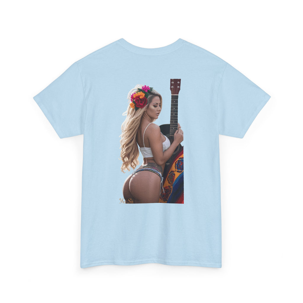 Pretty Flowers-Yes Sir T-Shirt | Parental Advisory  for the Bearded