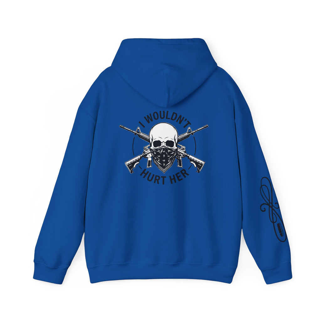 Protective Dad-Assault Rifles Hoodie | Here’s Your Warning