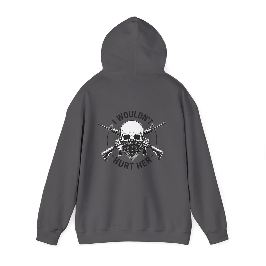 Protective Dad-Assault Rifles Hoodie | Here’s Your Warning