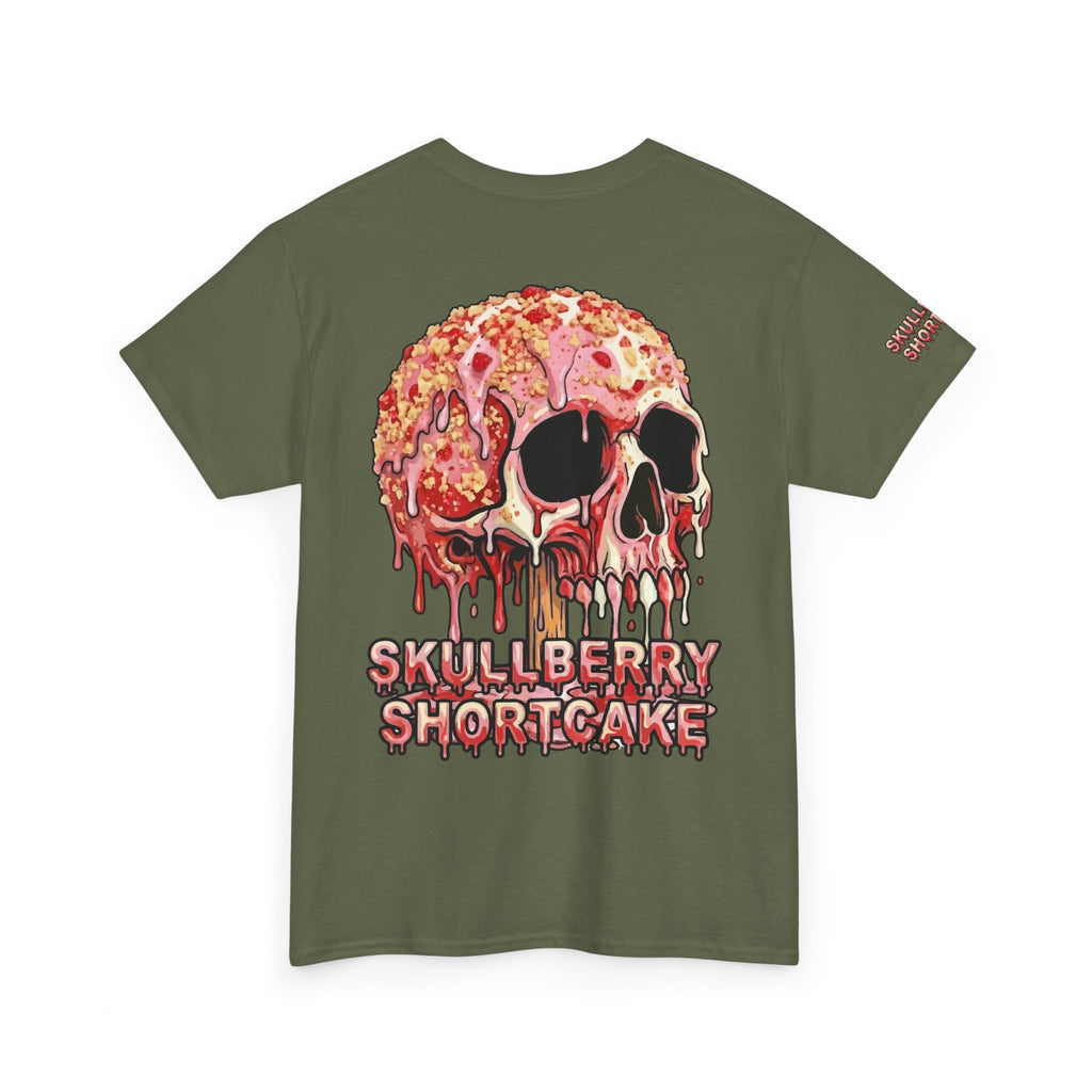 Skullcream-Skullberry Shortcake T-Shirt | Colorful Drip Graphic Tee