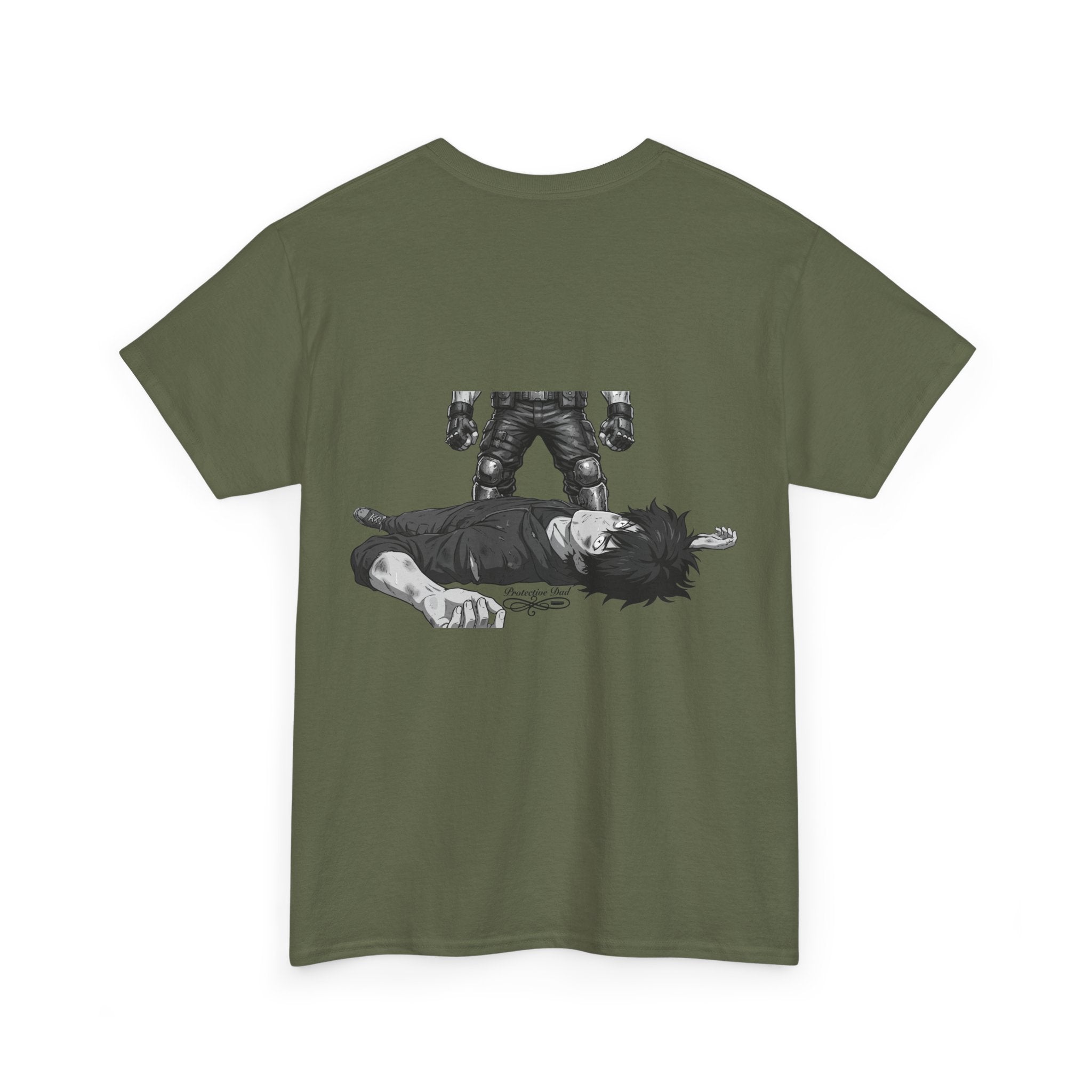 Protective Dad Greetings T-Shirt | Here’s Your Warning