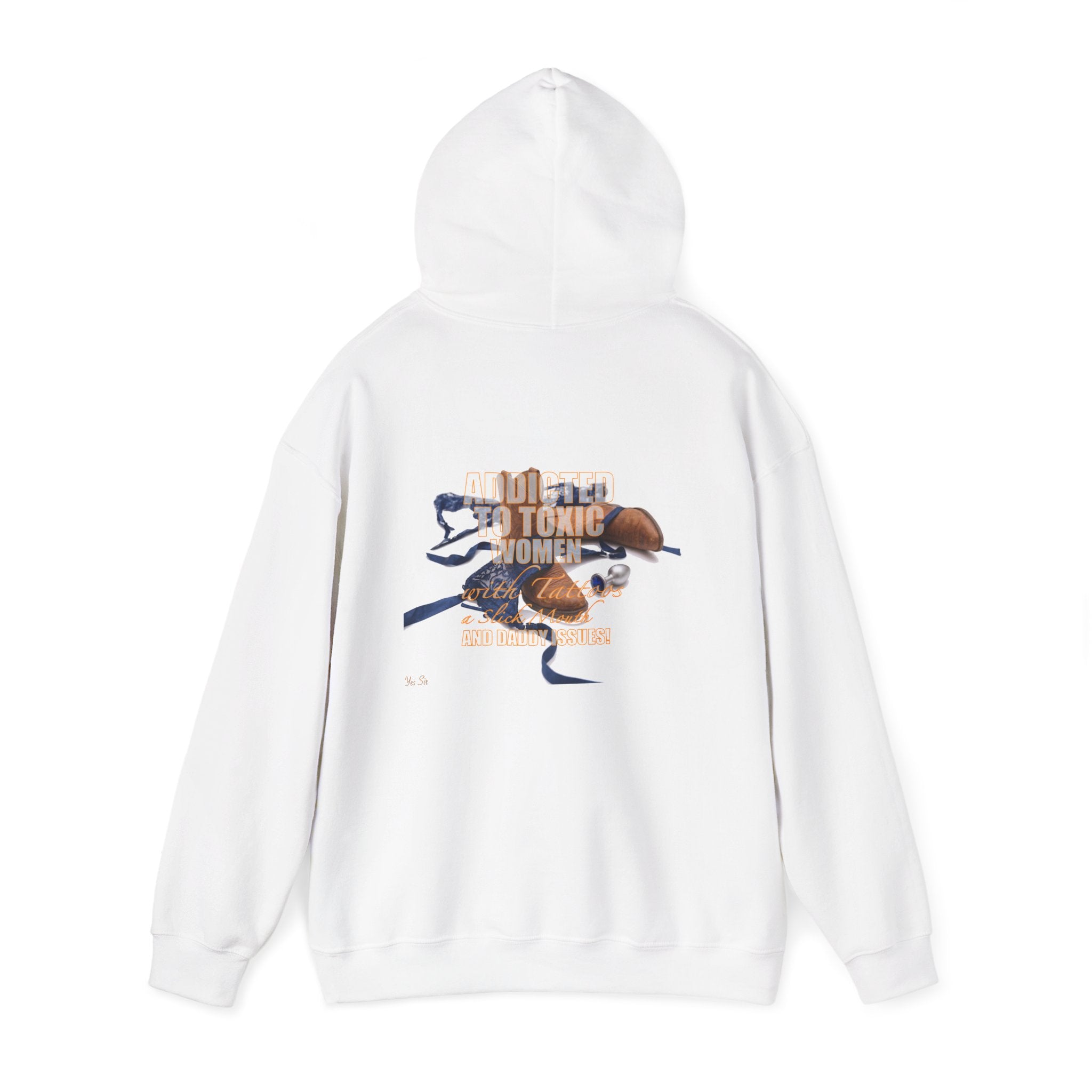 Addicted | Yes Sir Hoodie | Recovering Addict Graphic Hoodie