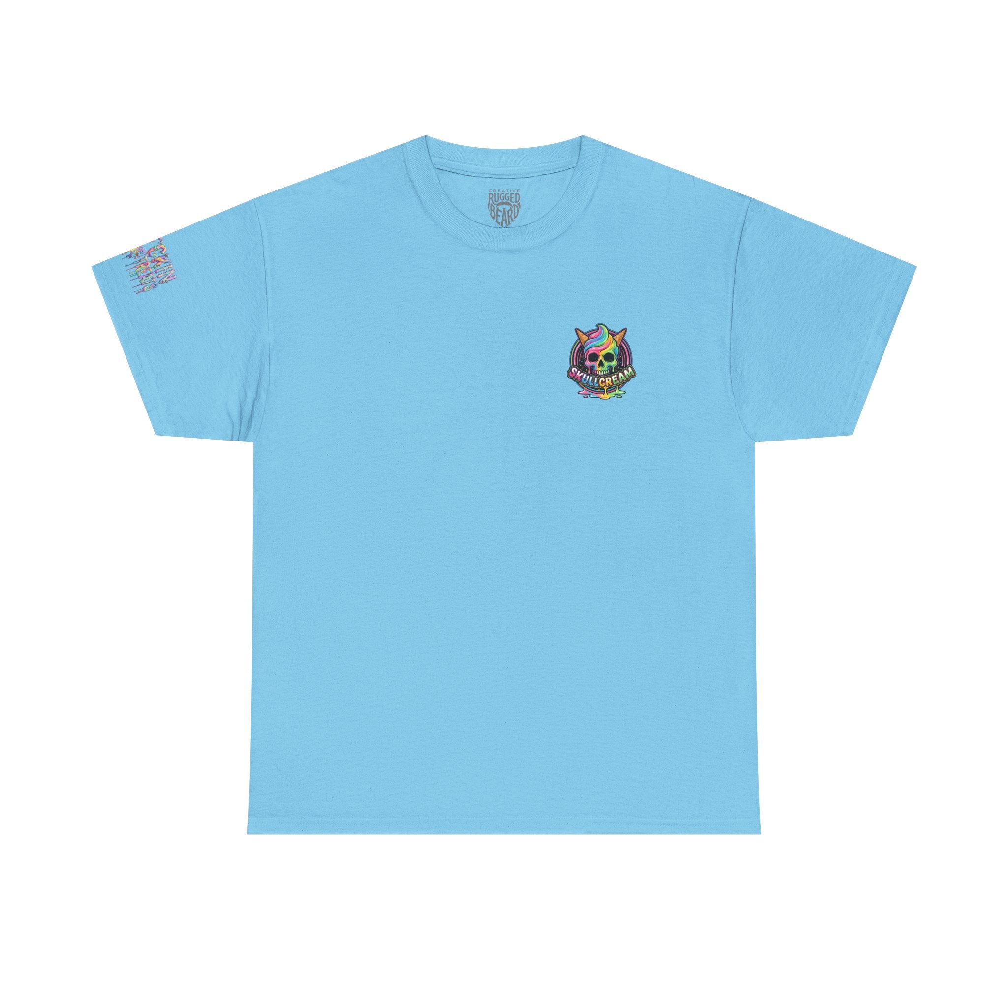 Cotton Candy Skullcream T Shirt — 'Sticky Fingers' Graphic T-Shirt