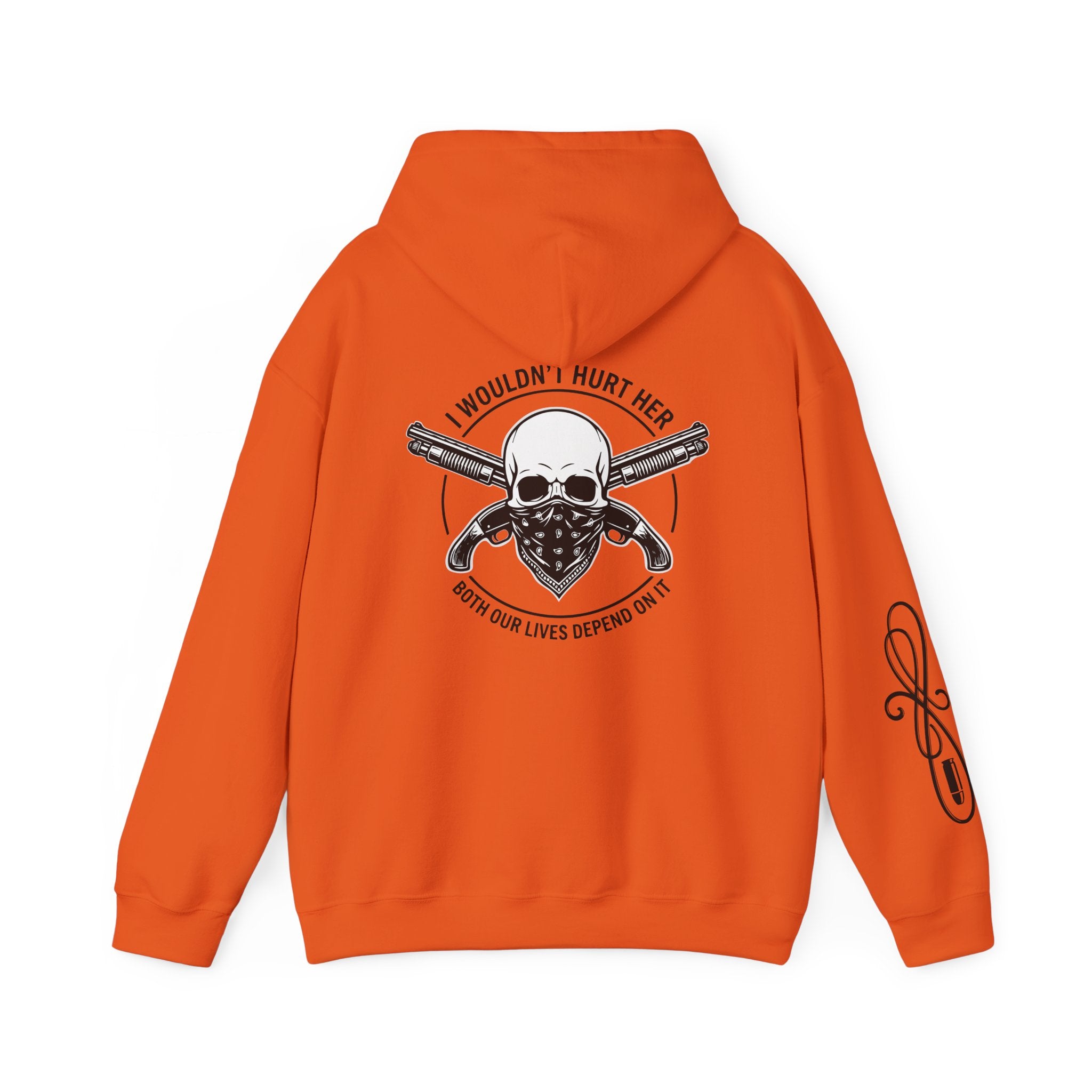 Protective Dad Sawed Off Shotguns - Hoodie | Here’s Your Warning