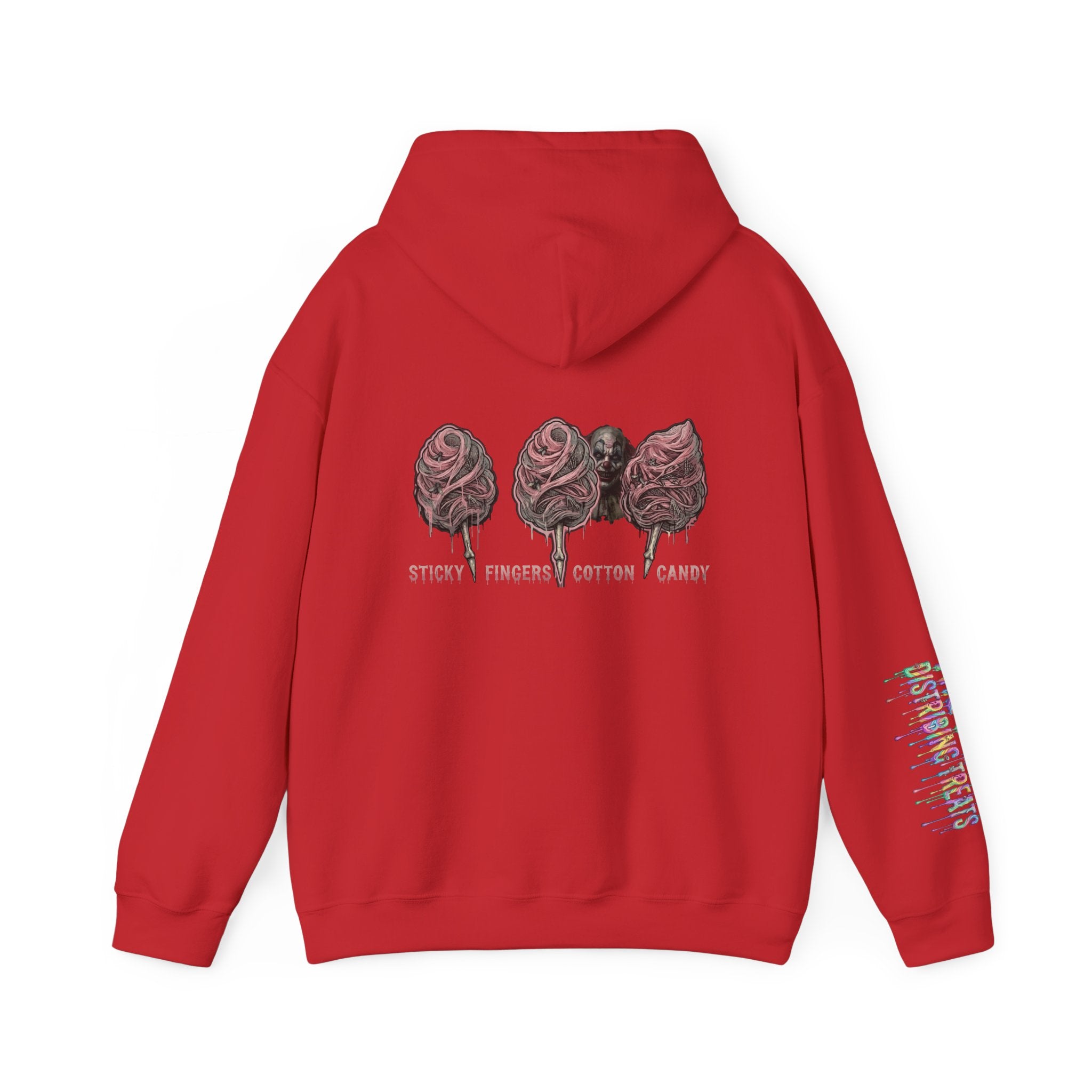 Cotton Candy Skullcream Hoodie — Sticky Fingers Band Graphic Pullover