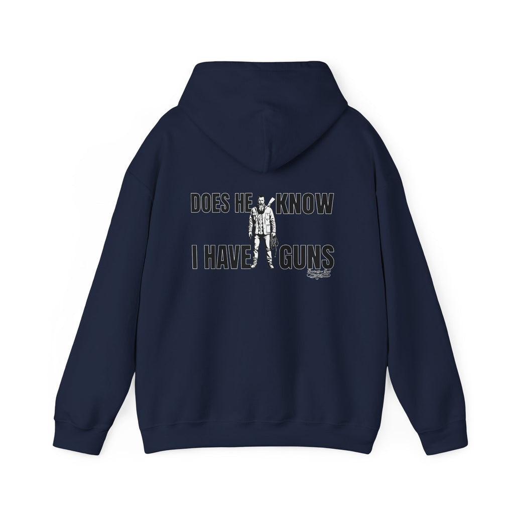 Protective Dad Does He Know Hoodie | Here’s Your Warning