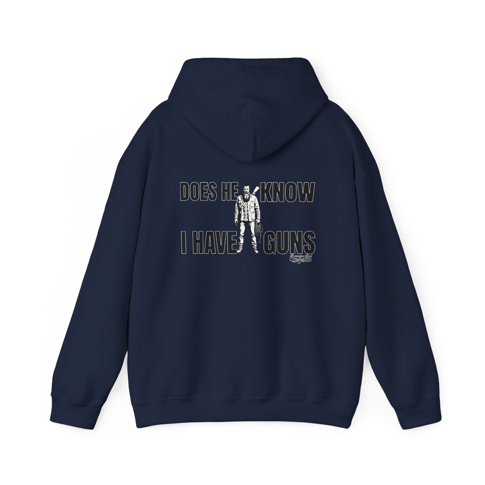 Protective Dad Does He Know Hoodie | Here’s Your Warning