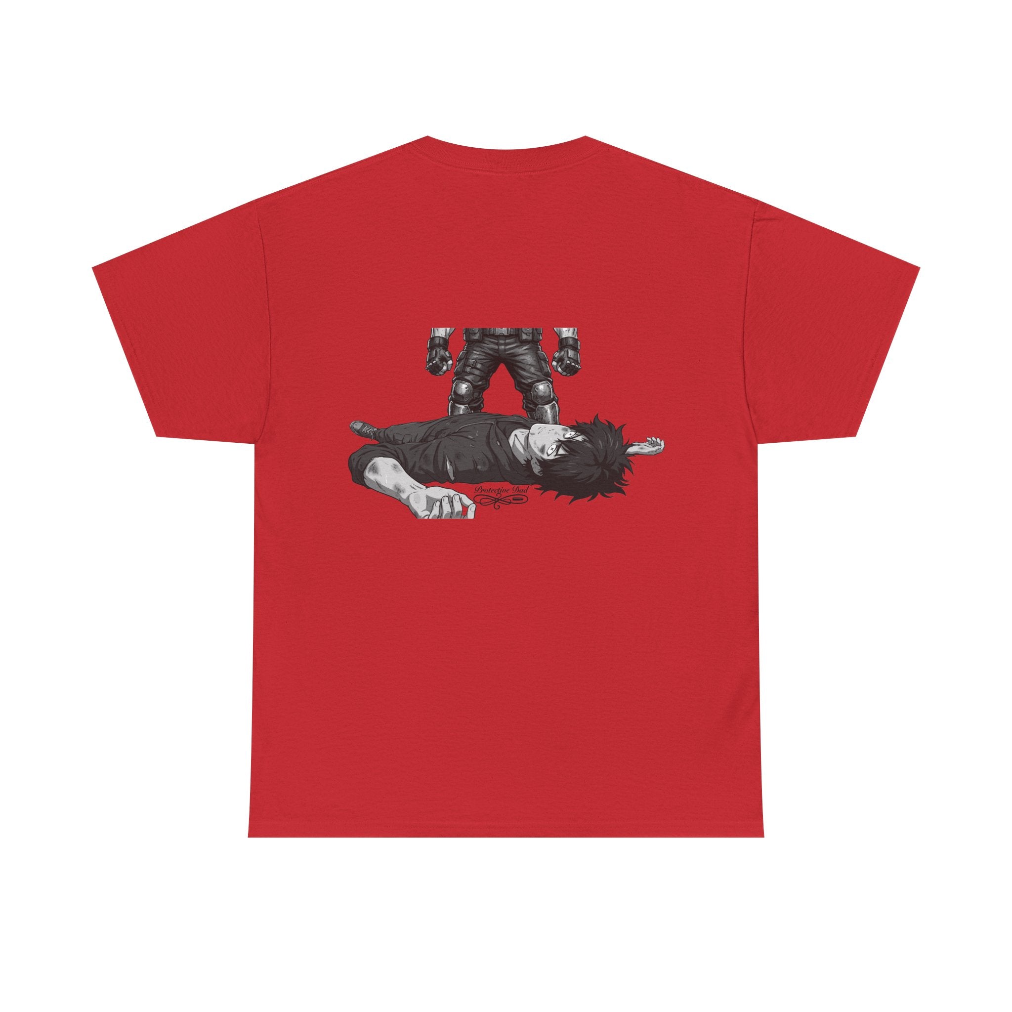 Protective Dad Greetings T-Shirt | Here’s Your Warning