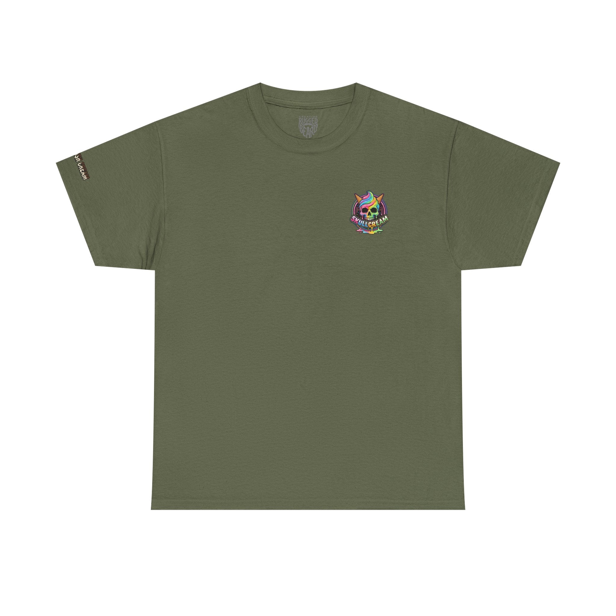 Skullcream-Goreo Crush Cream T-Shirt | Colorful Drip Graphic Tee