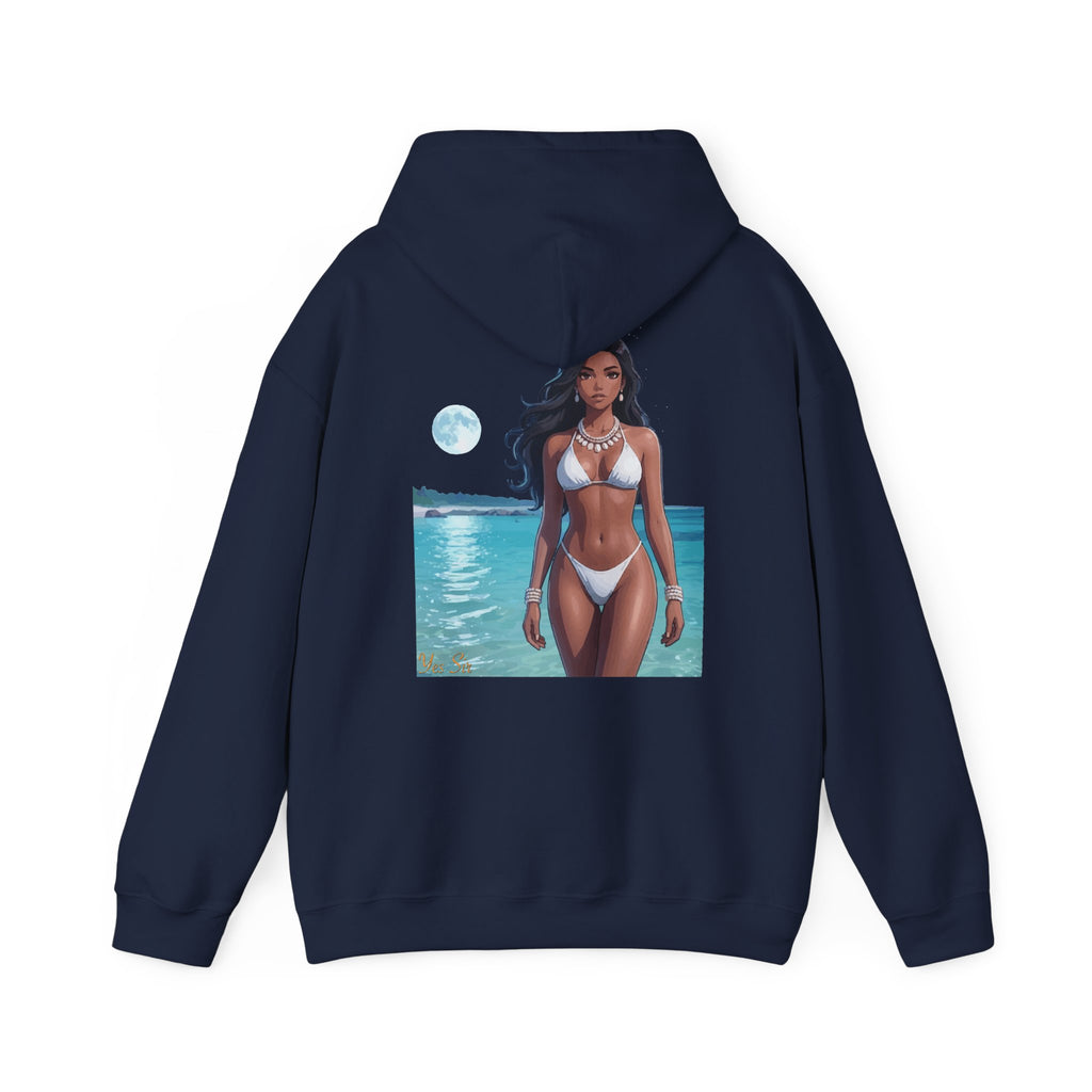 Under the Moon Light Yes Sir Hoodie | Parental Advisory  for the Bearded