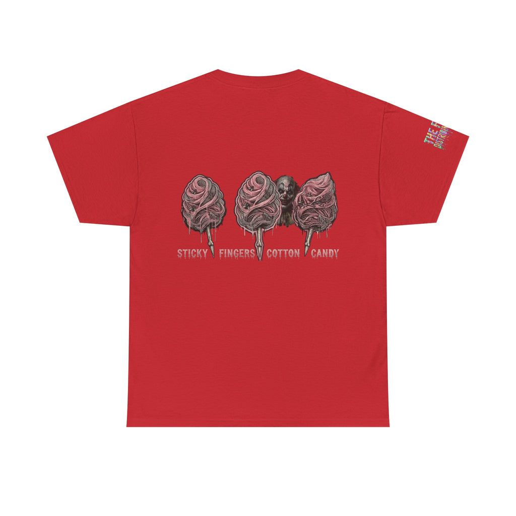 Cotton Candy Skullcream T Shirt — 'Sticky Fingers' Graphic T-Shirt