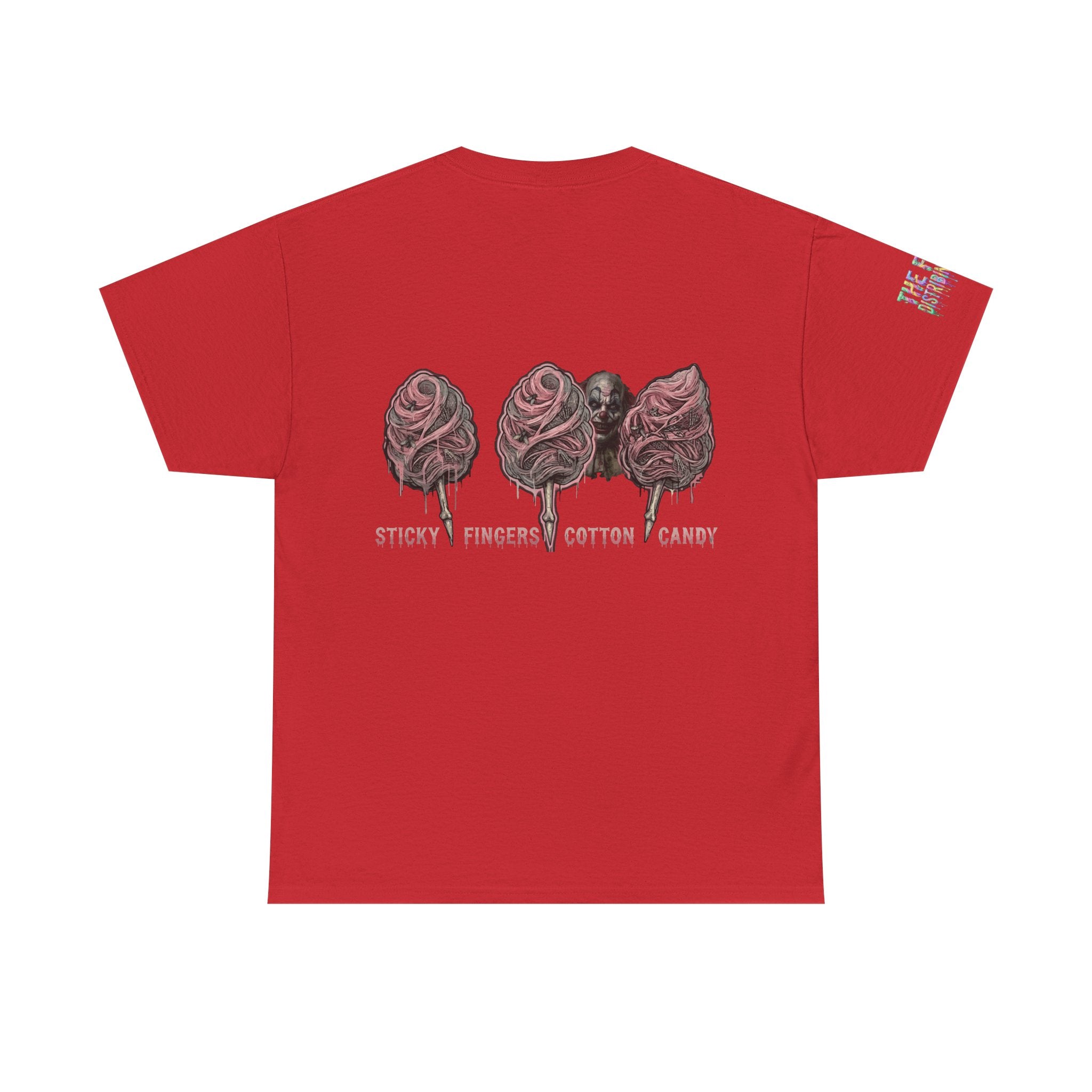 Cotton Candy Skullcream T Shirt — 'Sticky Fingers' Graphic T-Shirt