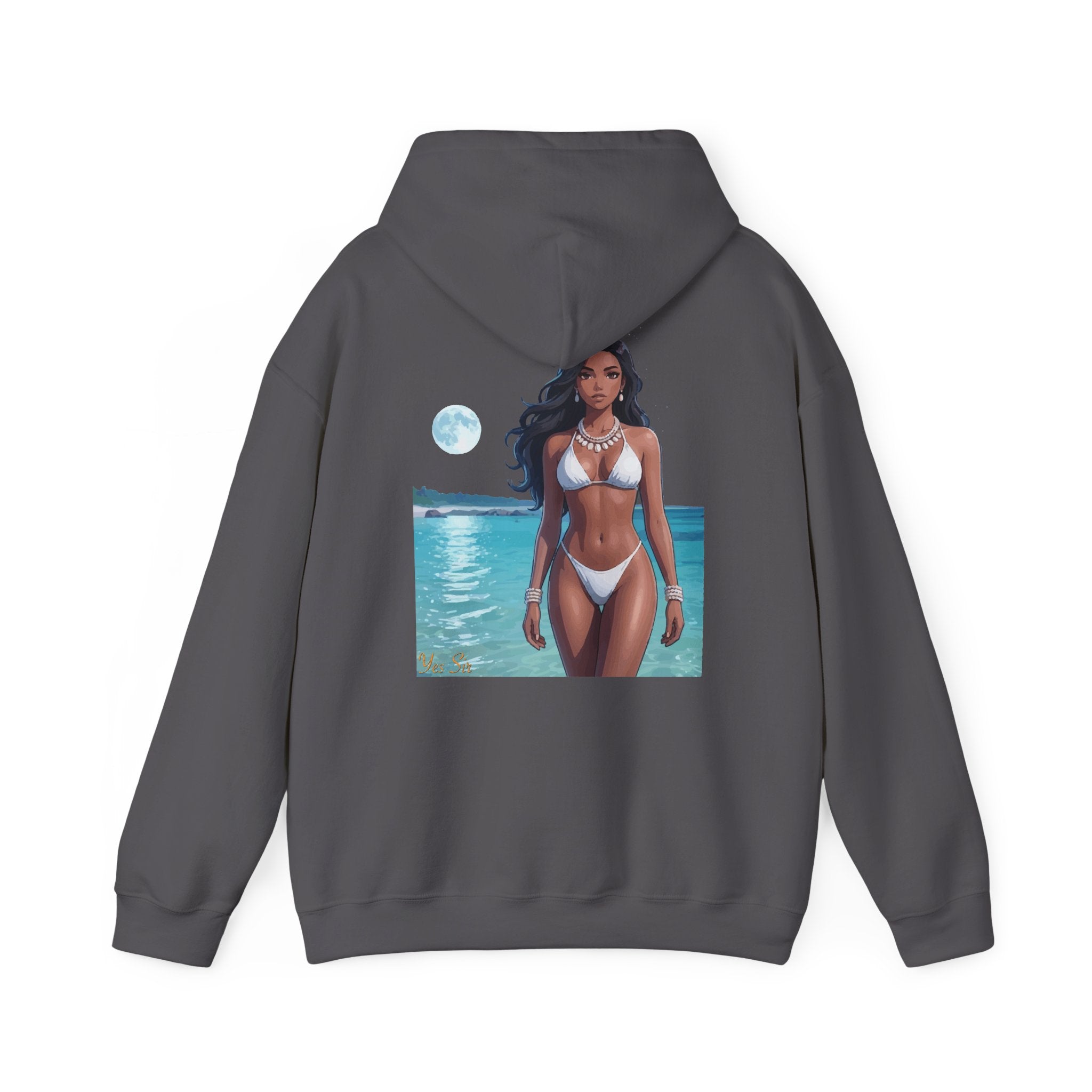 Under the Moon Light Yes Sir Hoodie | Parental Advisory  for the Bearded