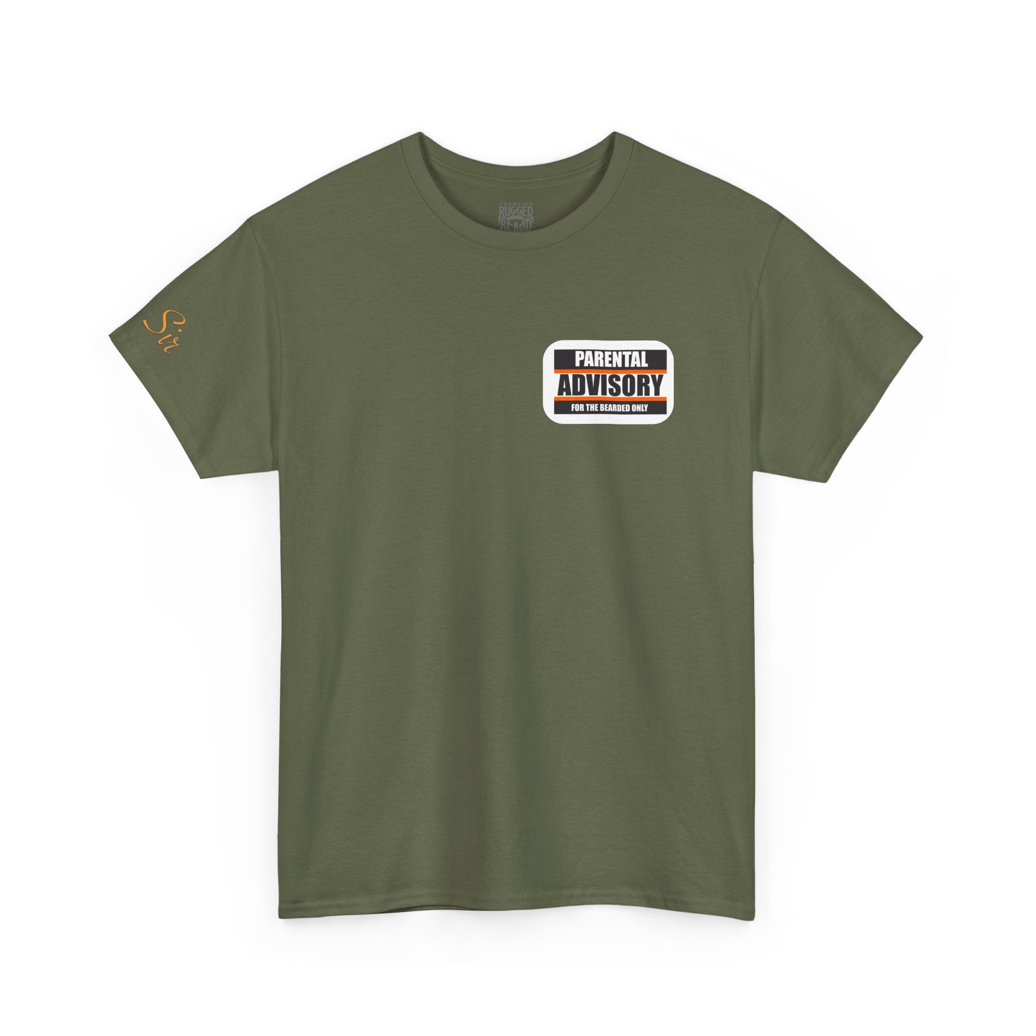 Shyness! Yes Sir T-Shirt | Parental Advisory  for the Bearded