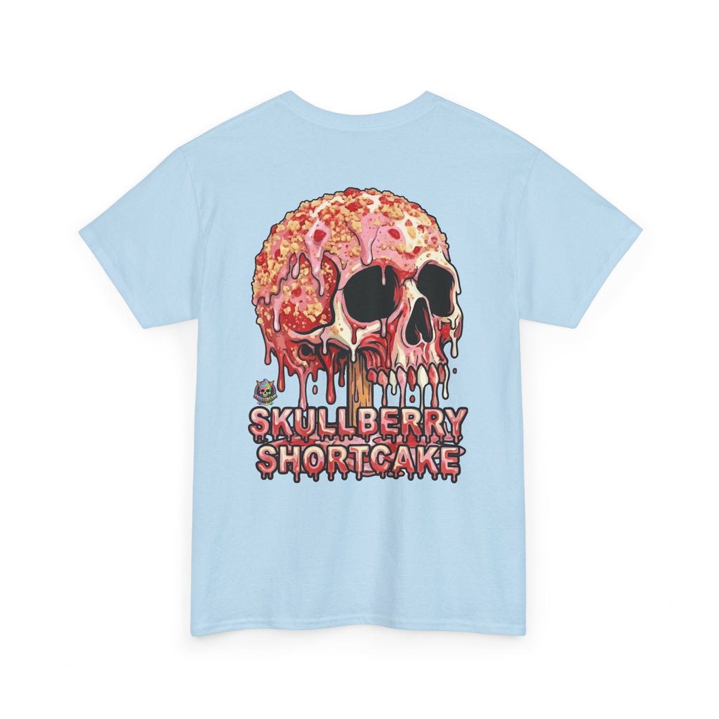 Skullcream-Skullberry Shortcake T-Shirt | Colorful Drip Graphic Tee