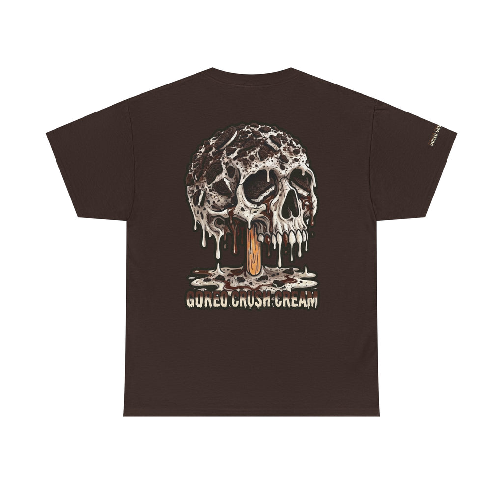 Skullcream-Goreo Crush Cream T-Shirt | Colorful Drip Graphic Tee