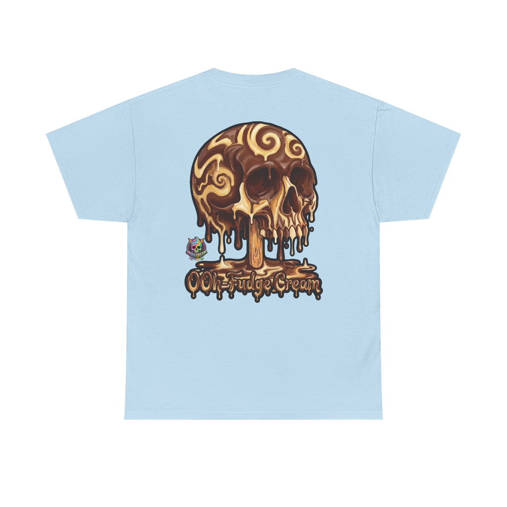 Skullcream-Ooh-Fudge Cream T-Shirt | Colorful Drip Graphic Tee
