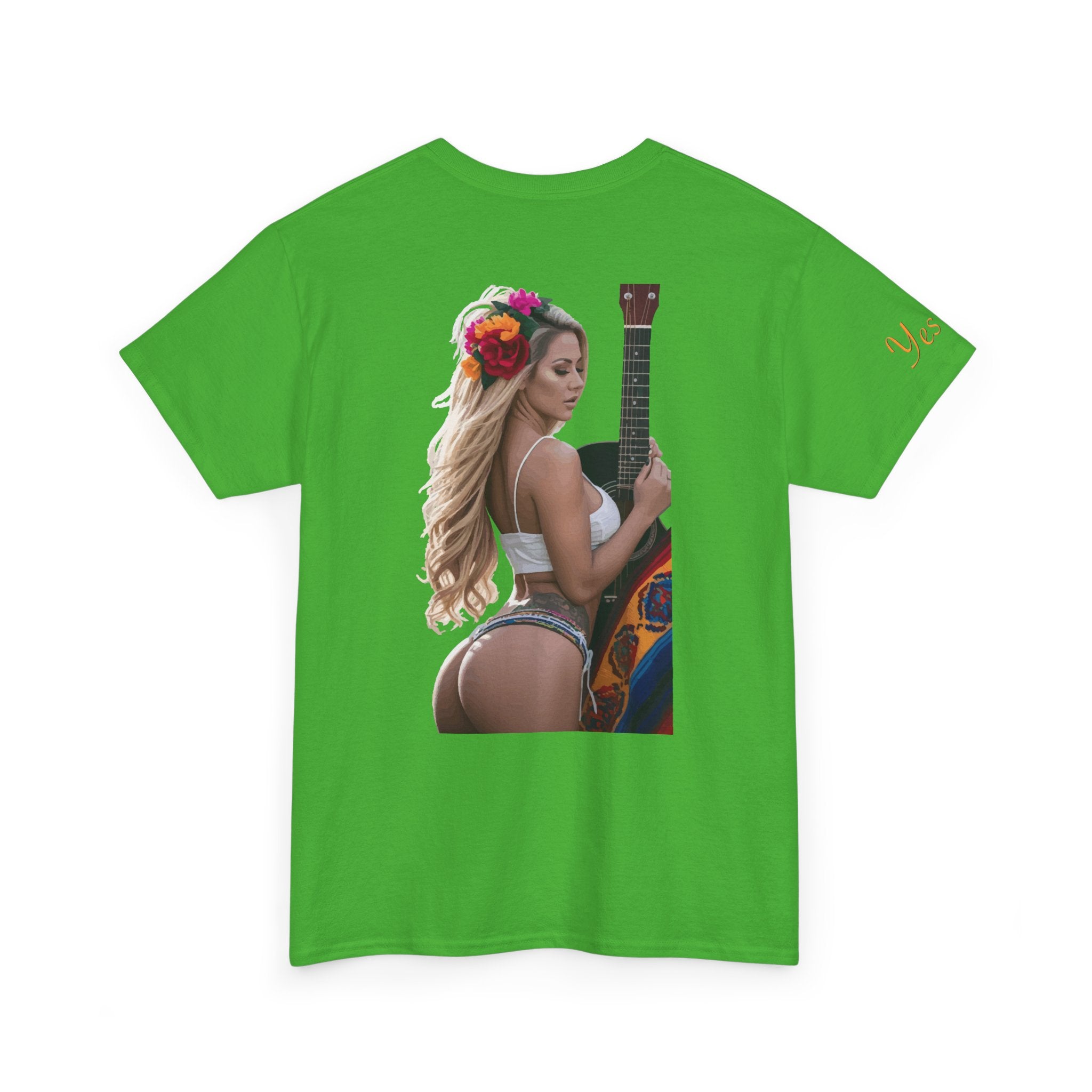 Pretty Flowers-Yes Sir T-Shirt | Parental Advisory  for the Bearded