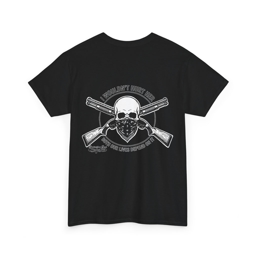 Protective Dad Shotguns T-Shirt | Here’s Your Warning