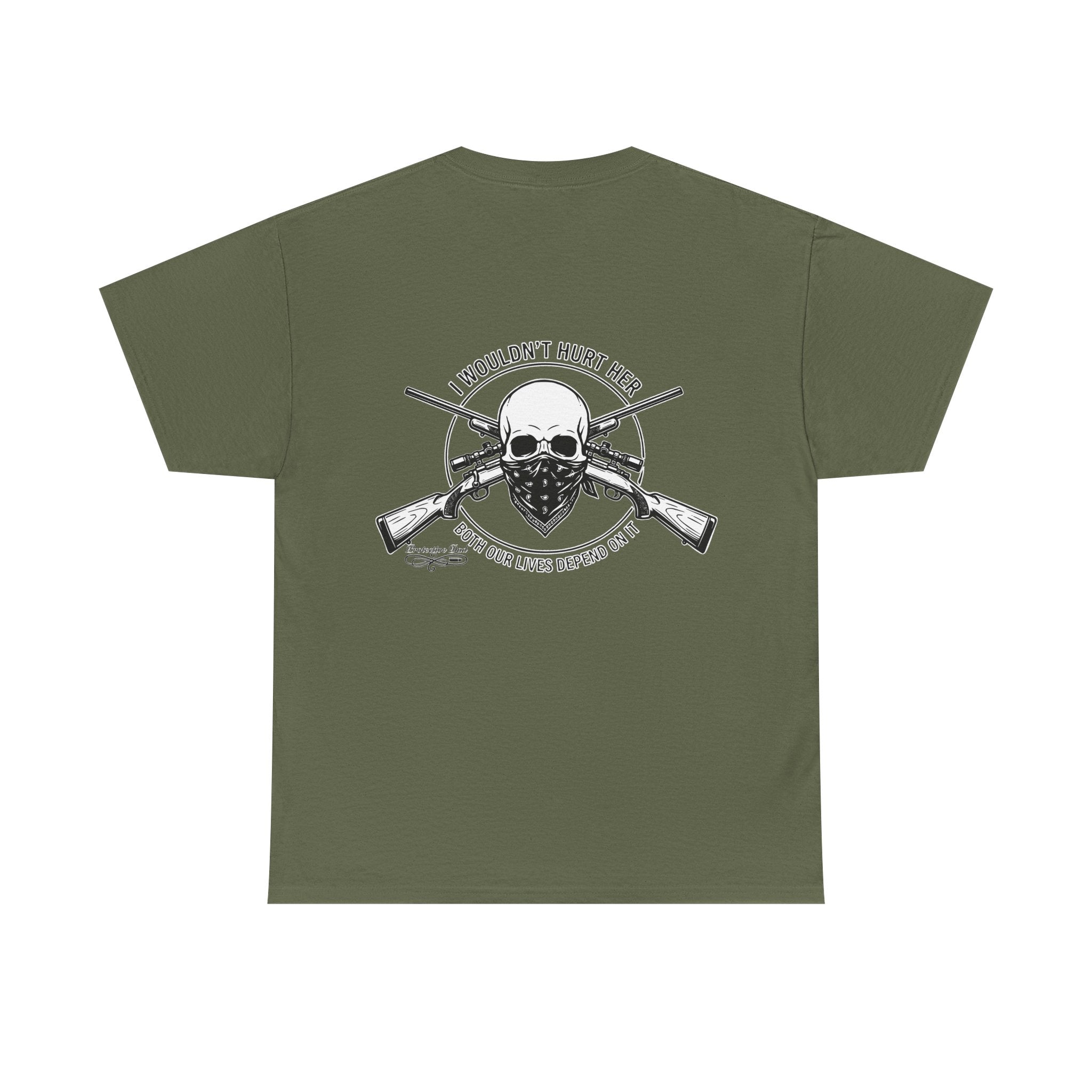 Protective Dad Rifles T-Shirt | Here’s Your Warning