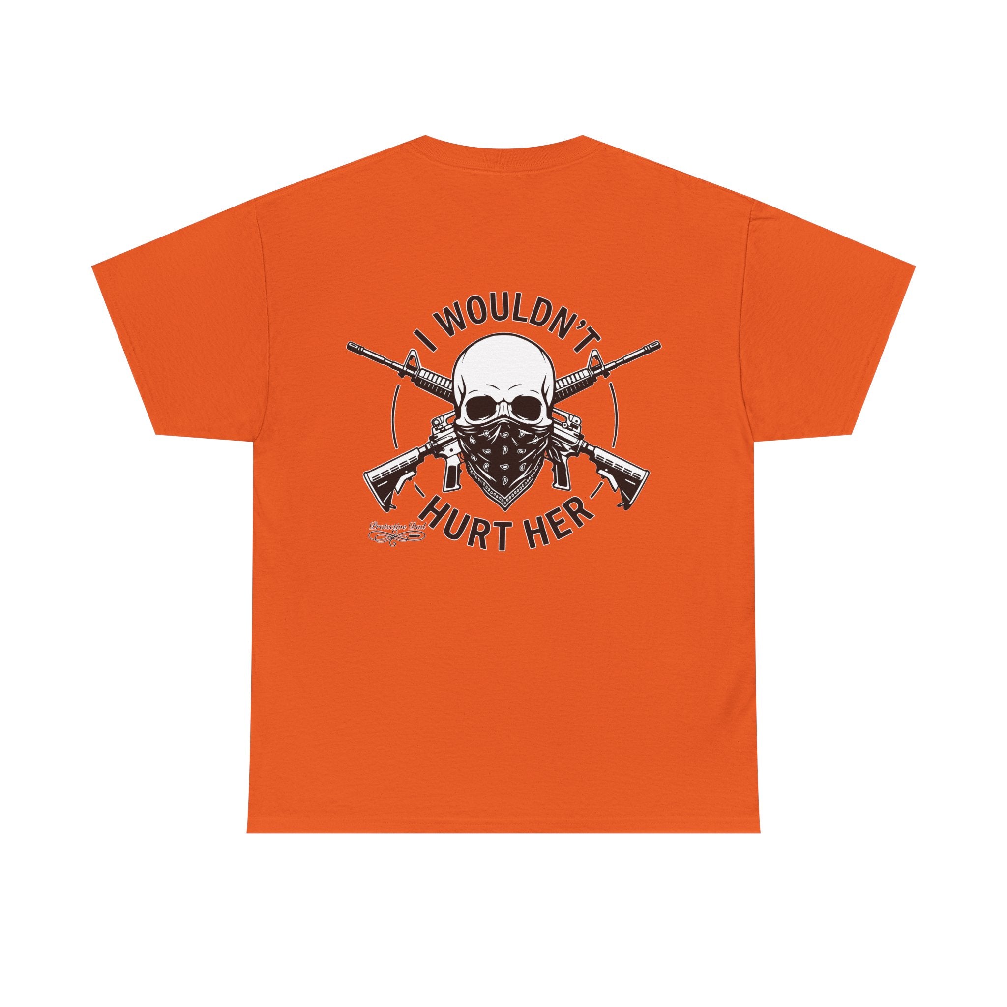 Protective Dad Assault Rifles T-Shirt | Here’s Your Warning
