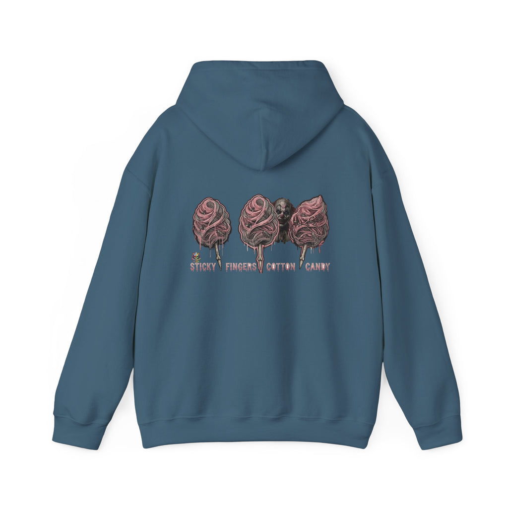 Cotton Candy Skullcream Hoodie — Sticky Fingers Band Graphic Pullover