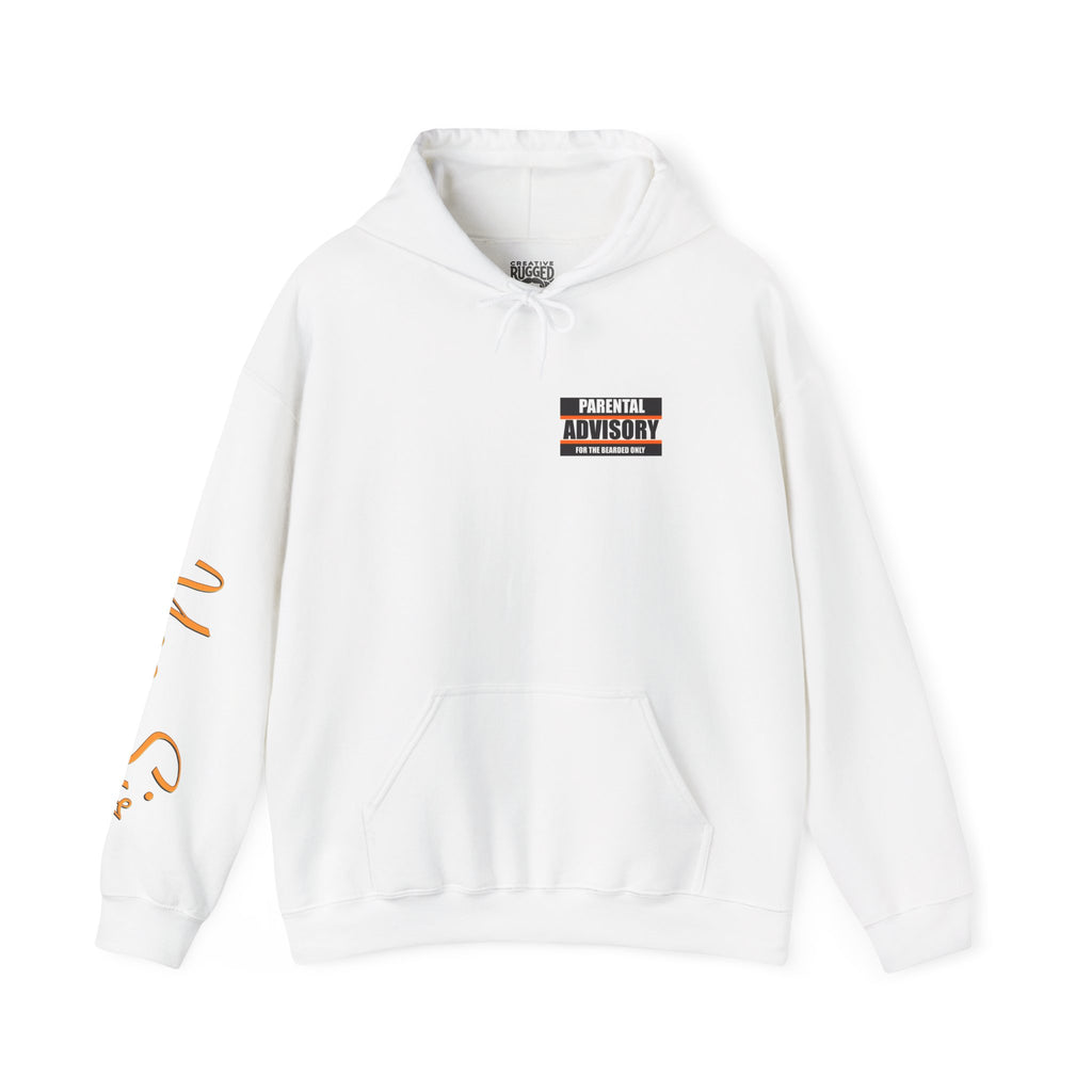 Pretty Flowers Yes Sir Hoodie | Parental Advisory  for the Bearded