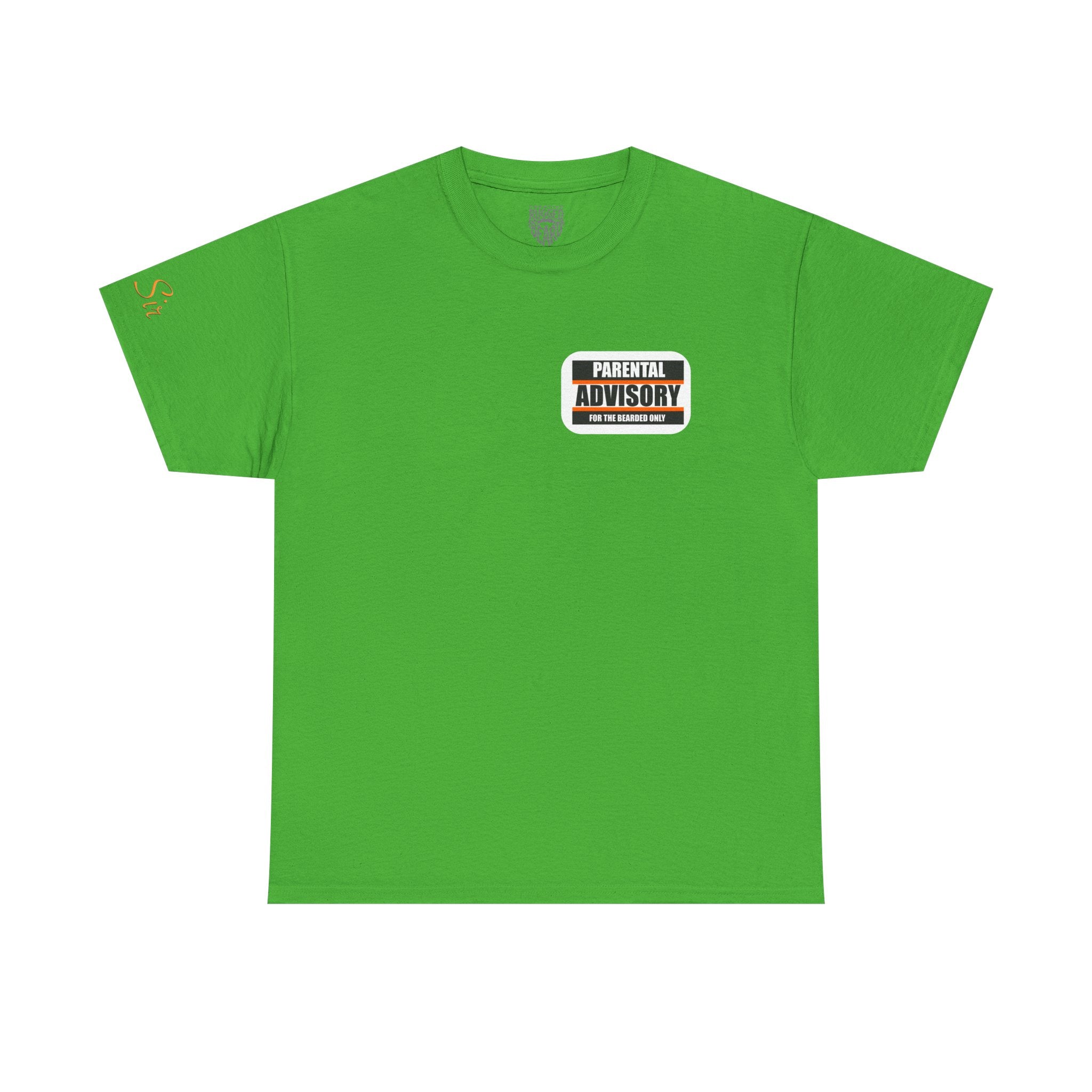 Nice Guitar-Yes Sir T-Shirt | Parental Advisory for the Bearded