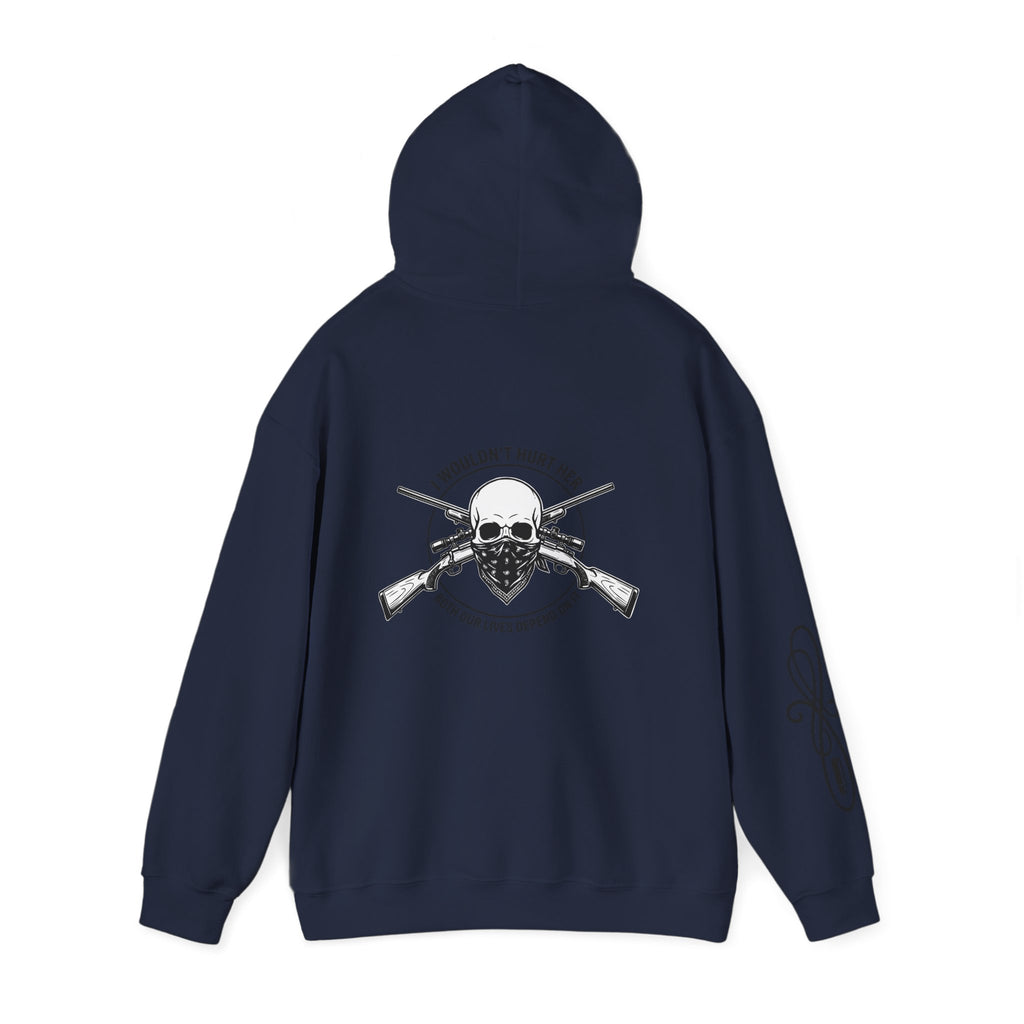 Protective Dad Rifle - Hoodie | Here’s Your Warning