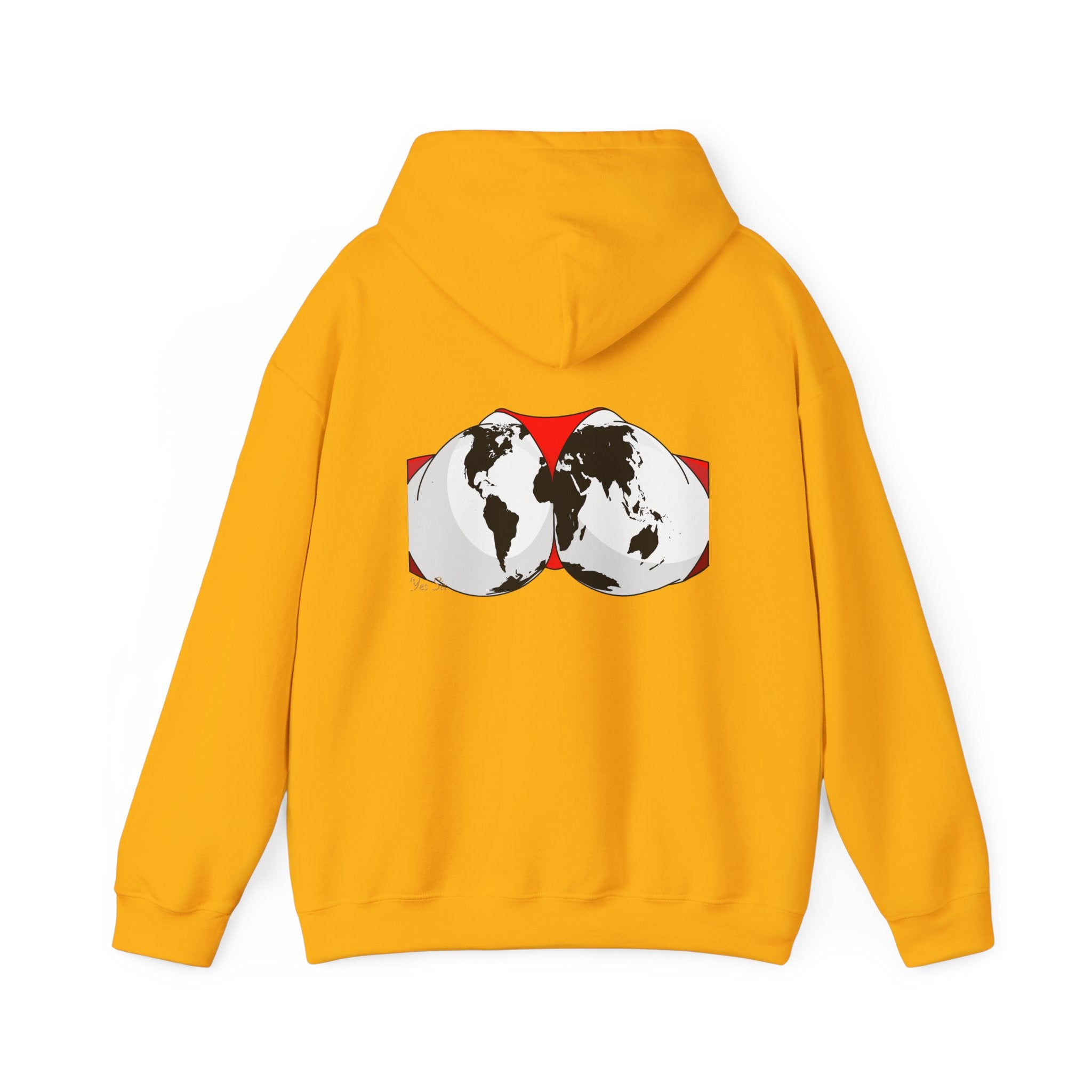 The World | Yes Sir Hoodie | Cherish It Graphic Hoodie