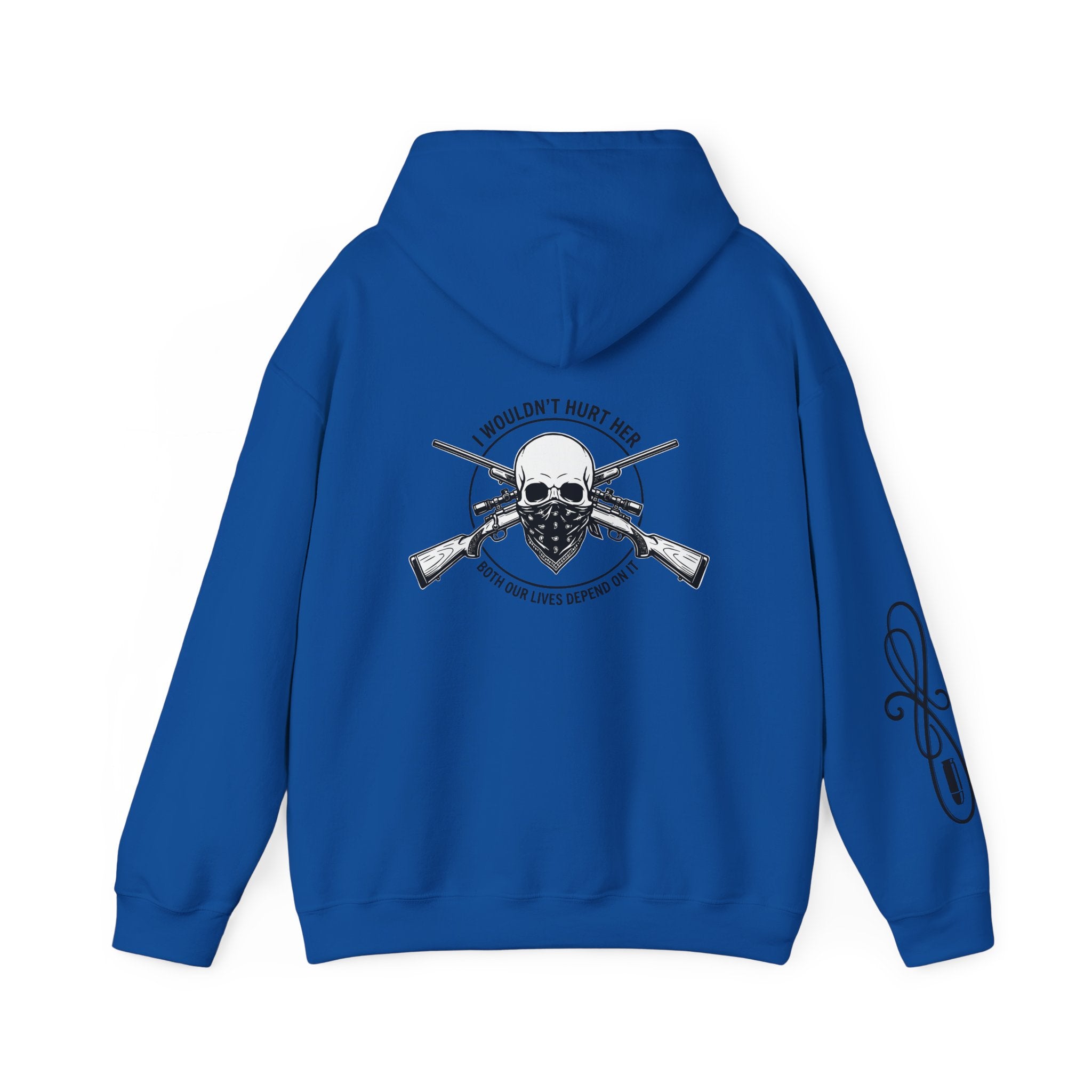 Protective Dad Rifle - Hoodie | Here’s Your Warning