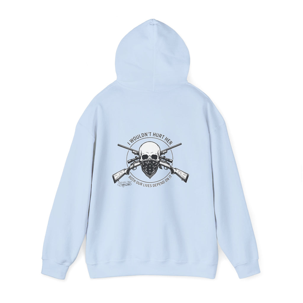 Protective Dad Rifle - Hoodie | Here’s Your Warning