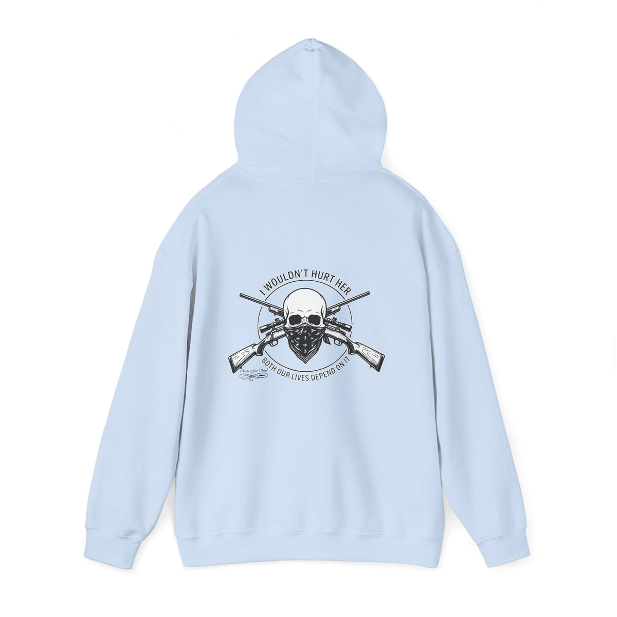 Protective Dad Rifle - Hoodie | Here’s Your Warning